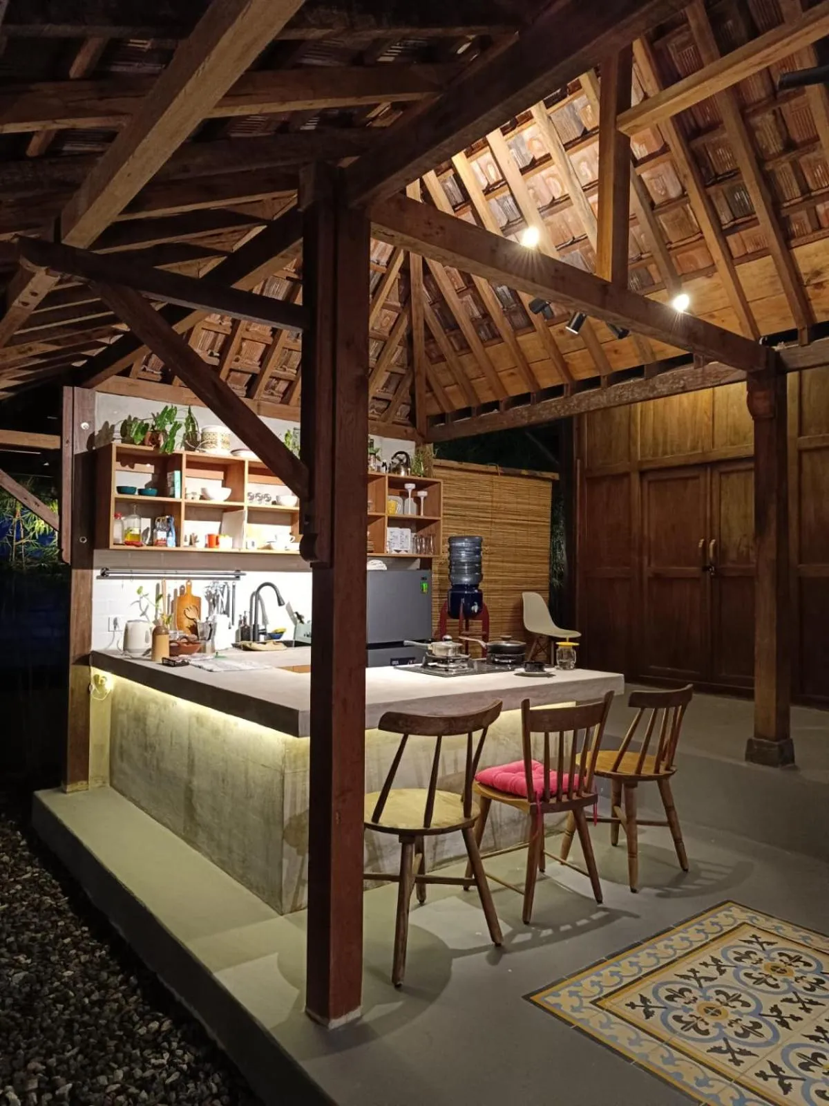 Living room in Yukke Tembi Homestay