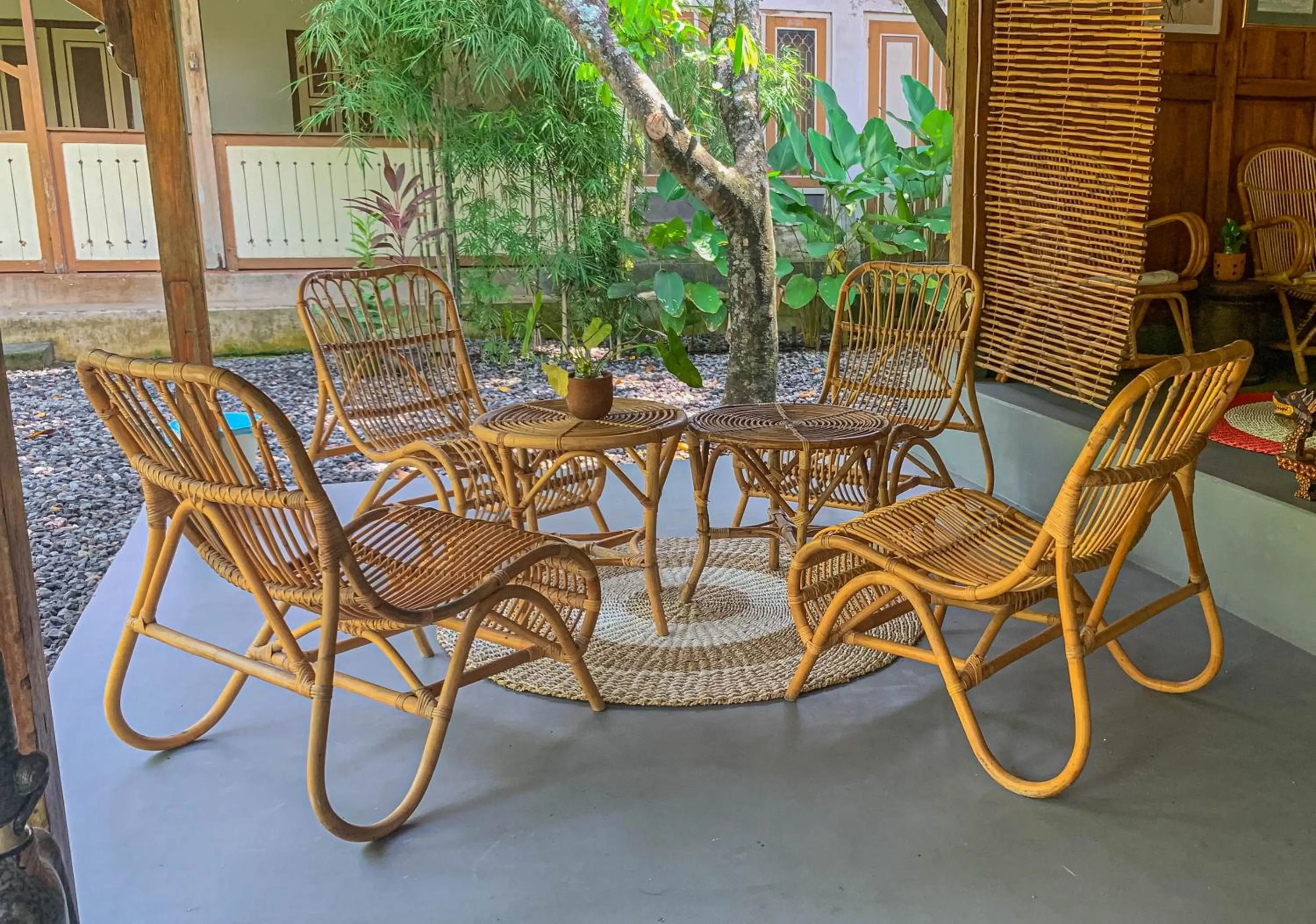 Balcony/Terrace in Yukke Tembi Homestay