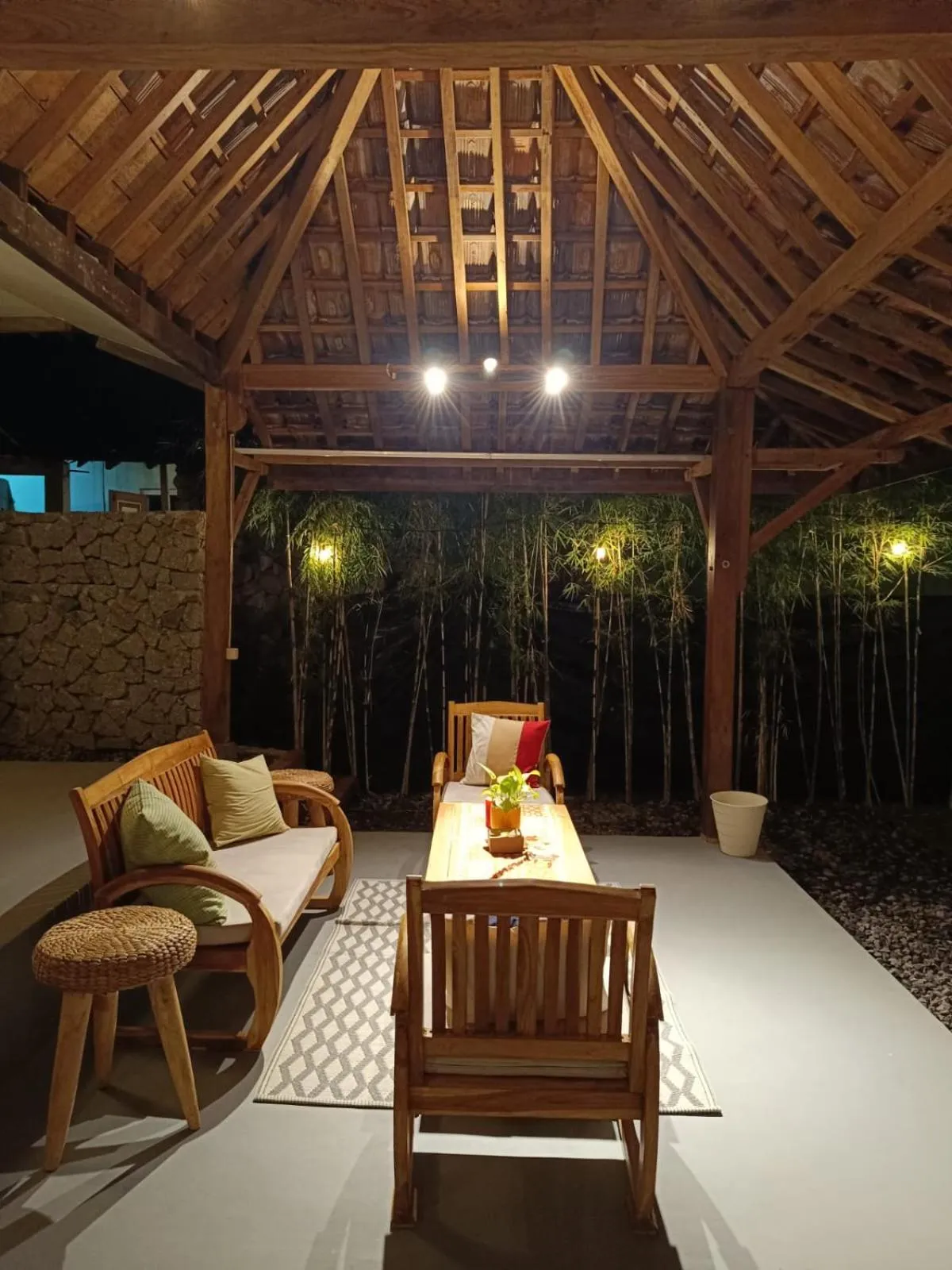 Living room in Yukke Tembi Homestay