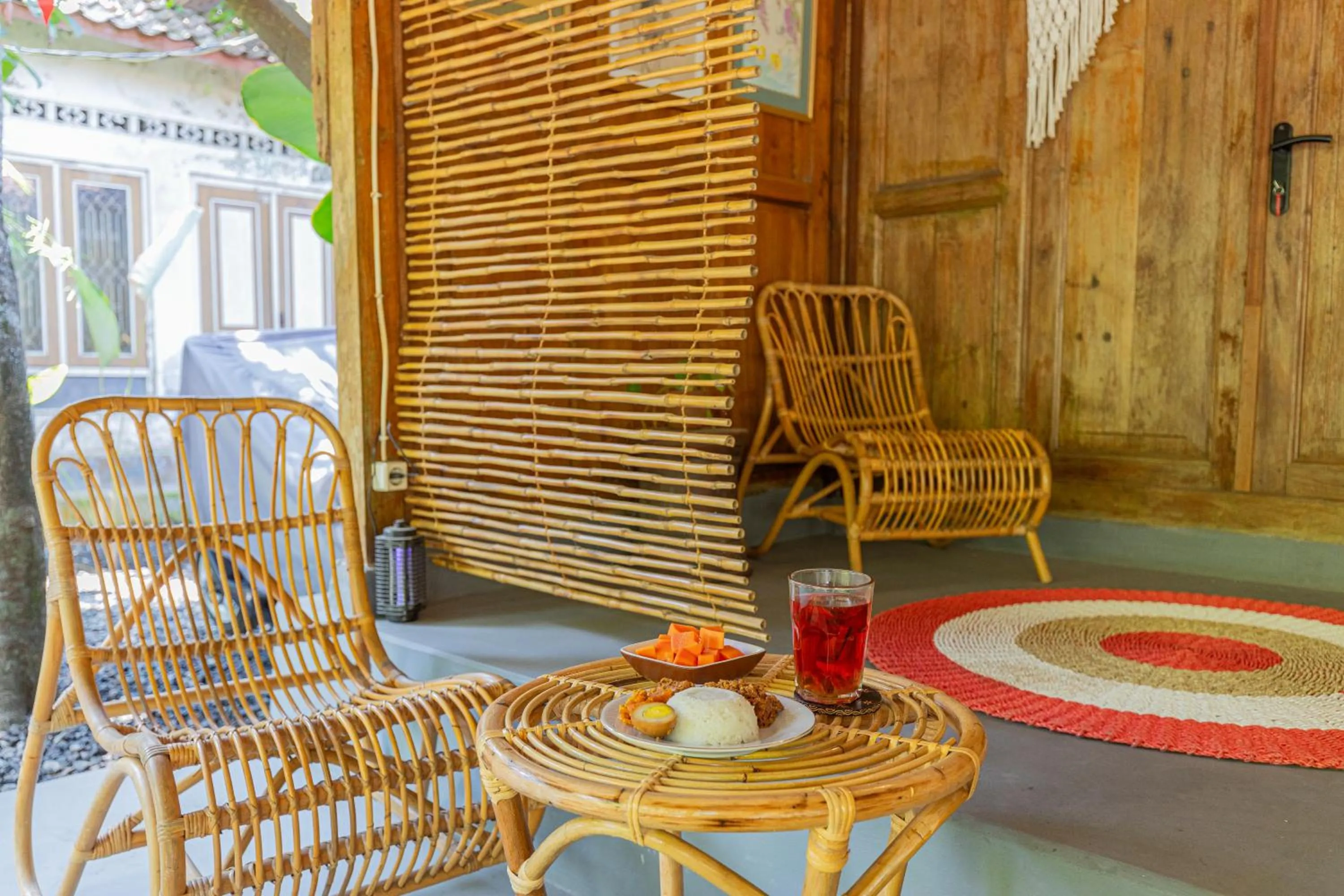 Patio in Yukke Tembi Homestay