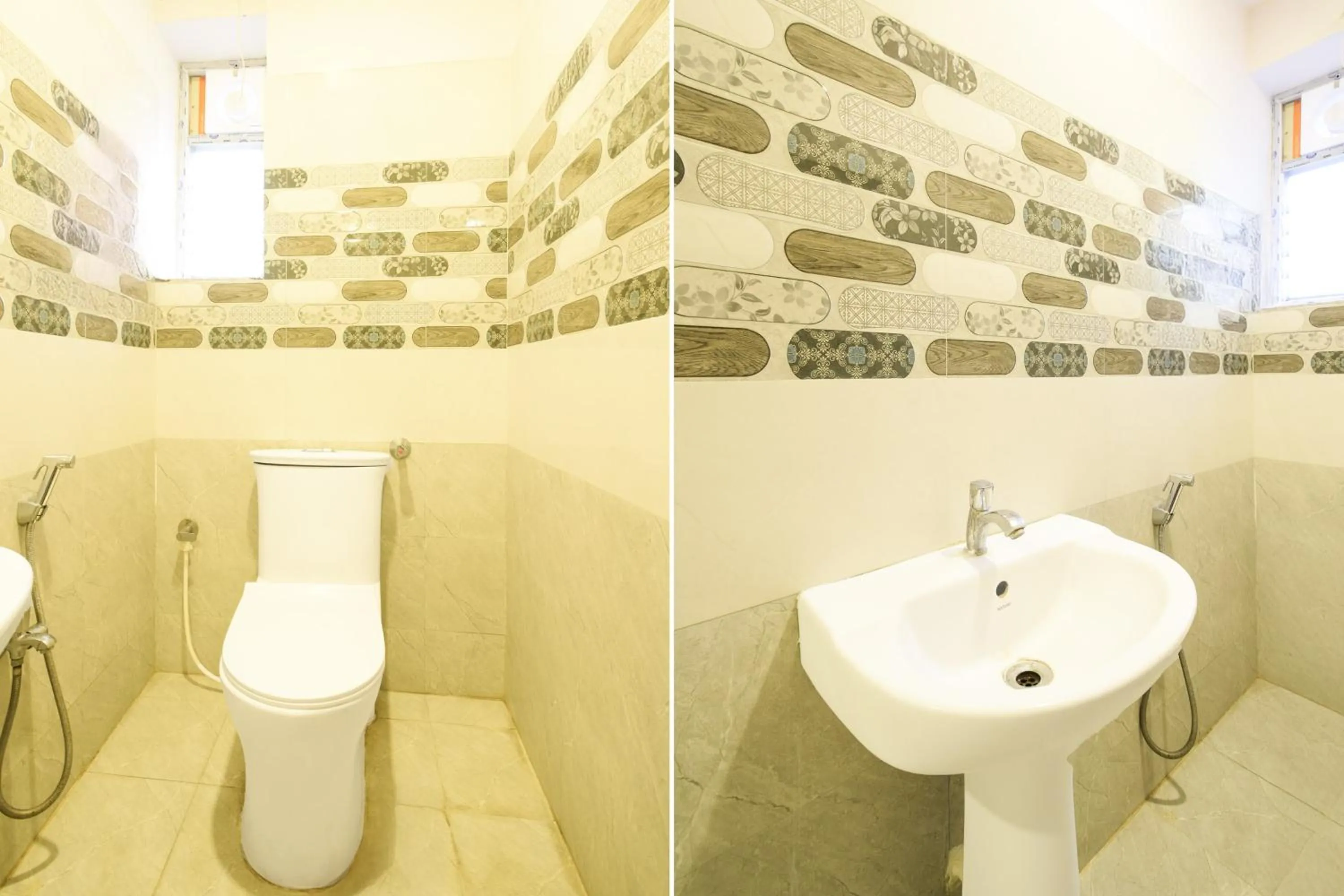 Bathroom in Hotel O AMR Planet Mall Hyderabad Formerly R Square