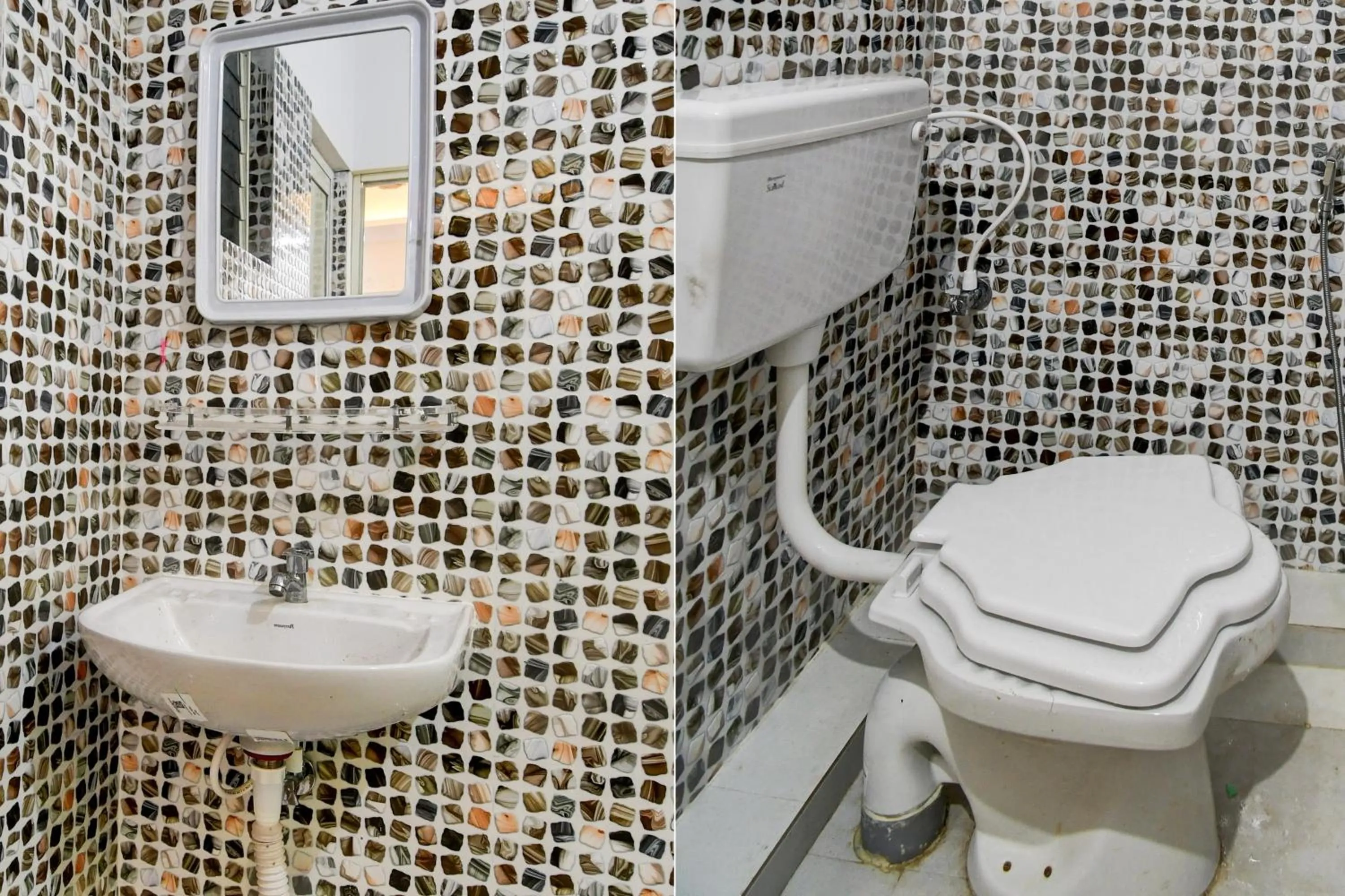 Bathroom in Hotel O ALYSAN STAY