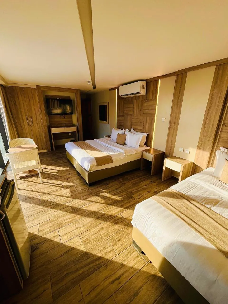 Bed in Alena Boutique Hotel