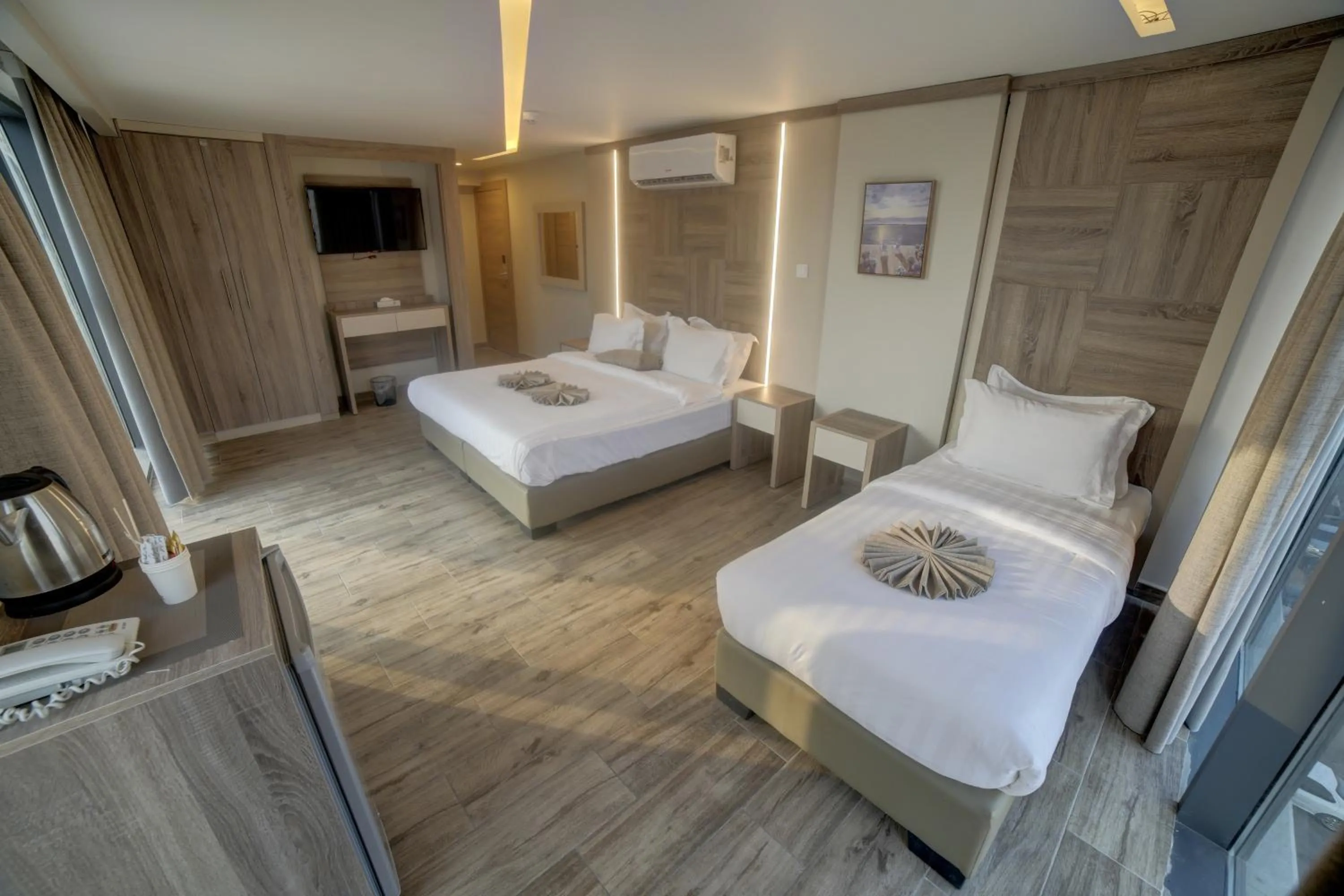 TV and multimedia, Bed in Alena Boutique Hotel