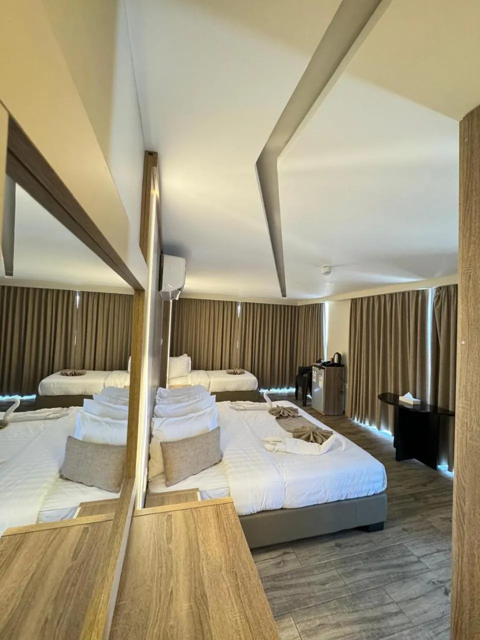 Bed in Alena Boutique Hotel