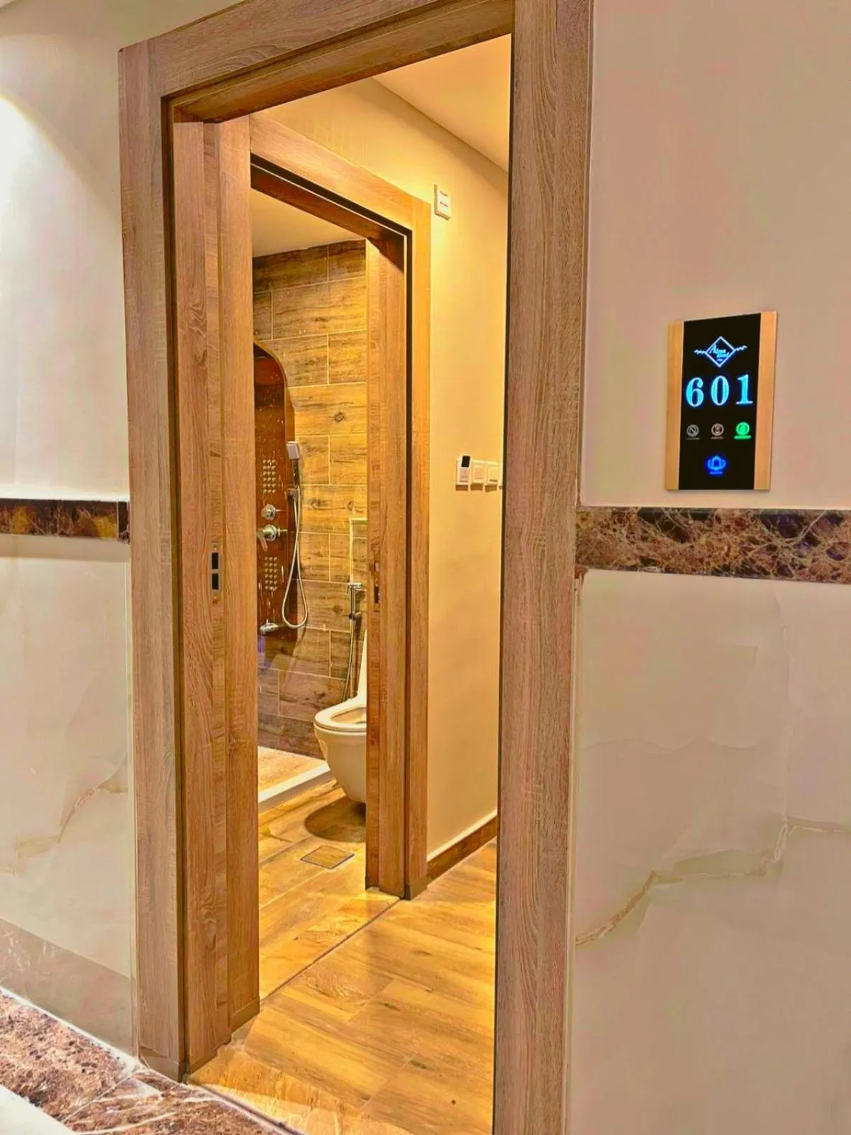 Shower in Alena Boutique Hotel