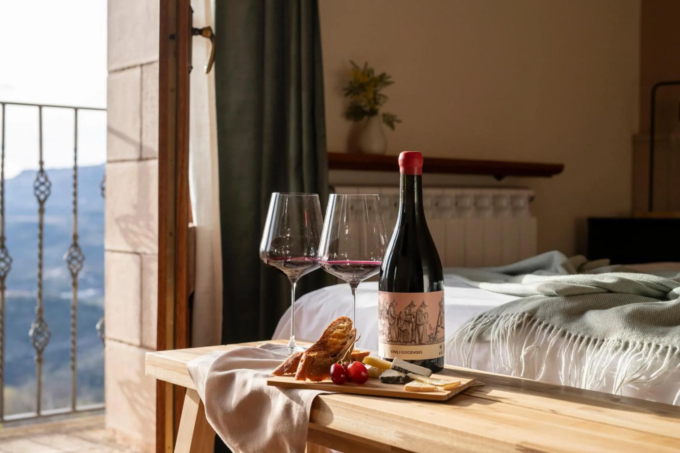 Bed in Hotel Siuranella