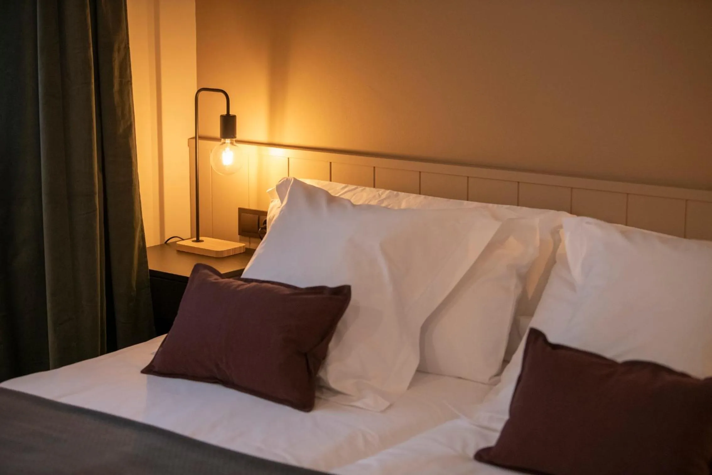 Bed in Hotel Siuranella