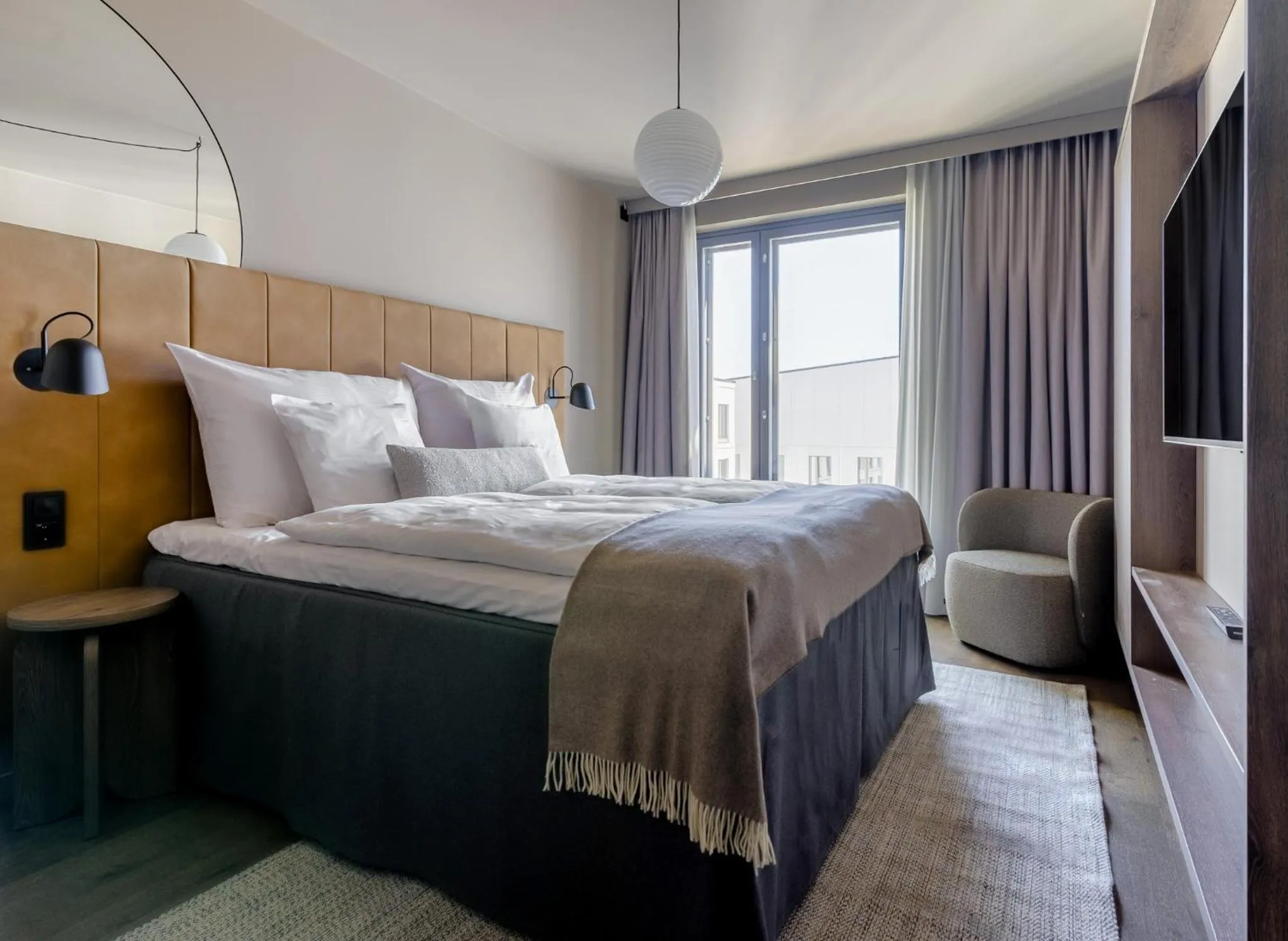 Bedroom, Bed in Clarion Hotel Helsinki Airport