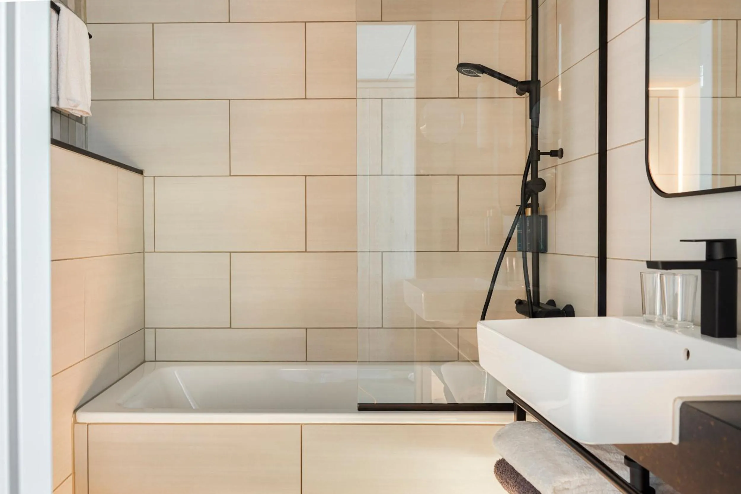 Bathroom in Clarion Hotel Helsinki Airport