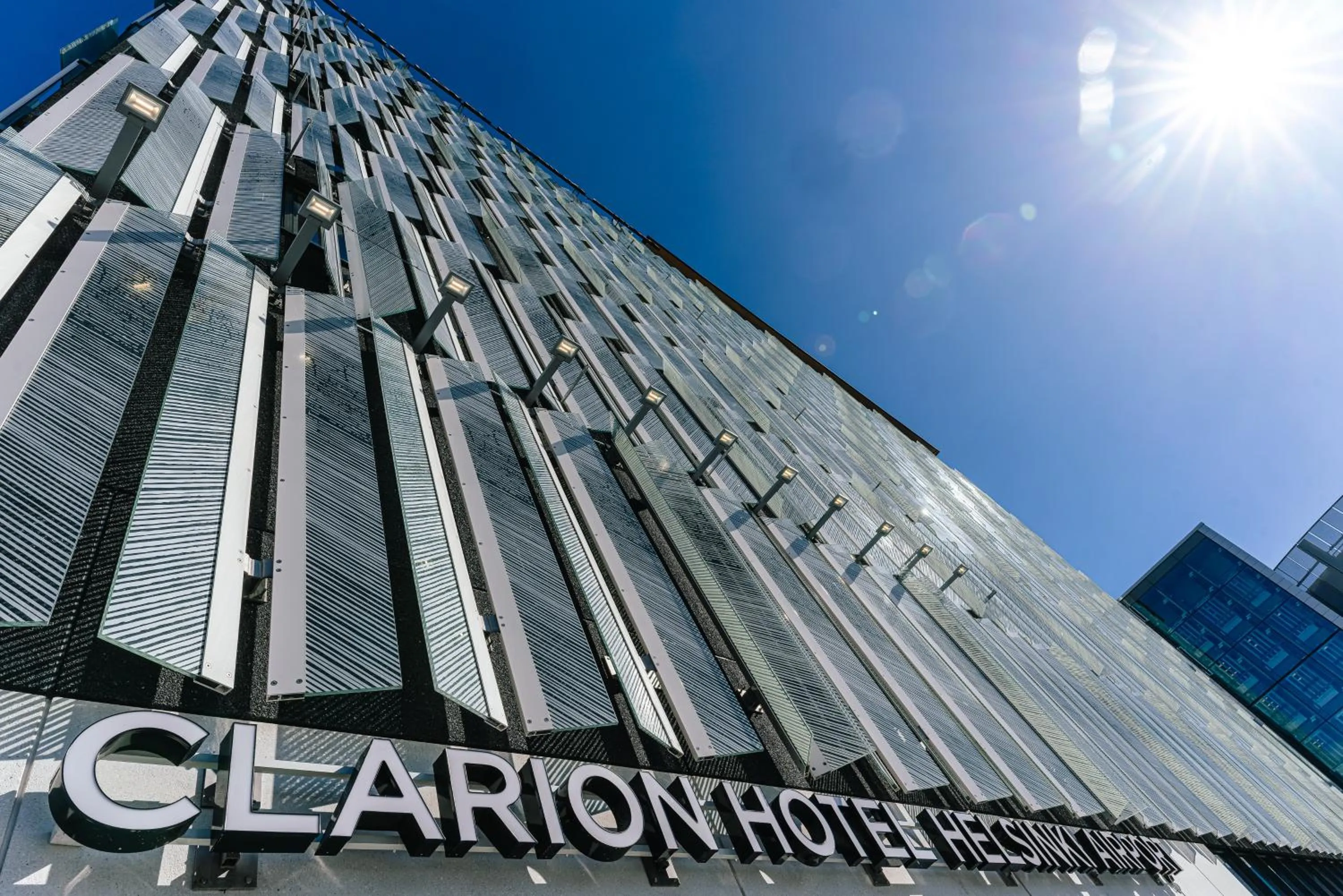Property building in Clarion Hotel Helsinki Airport