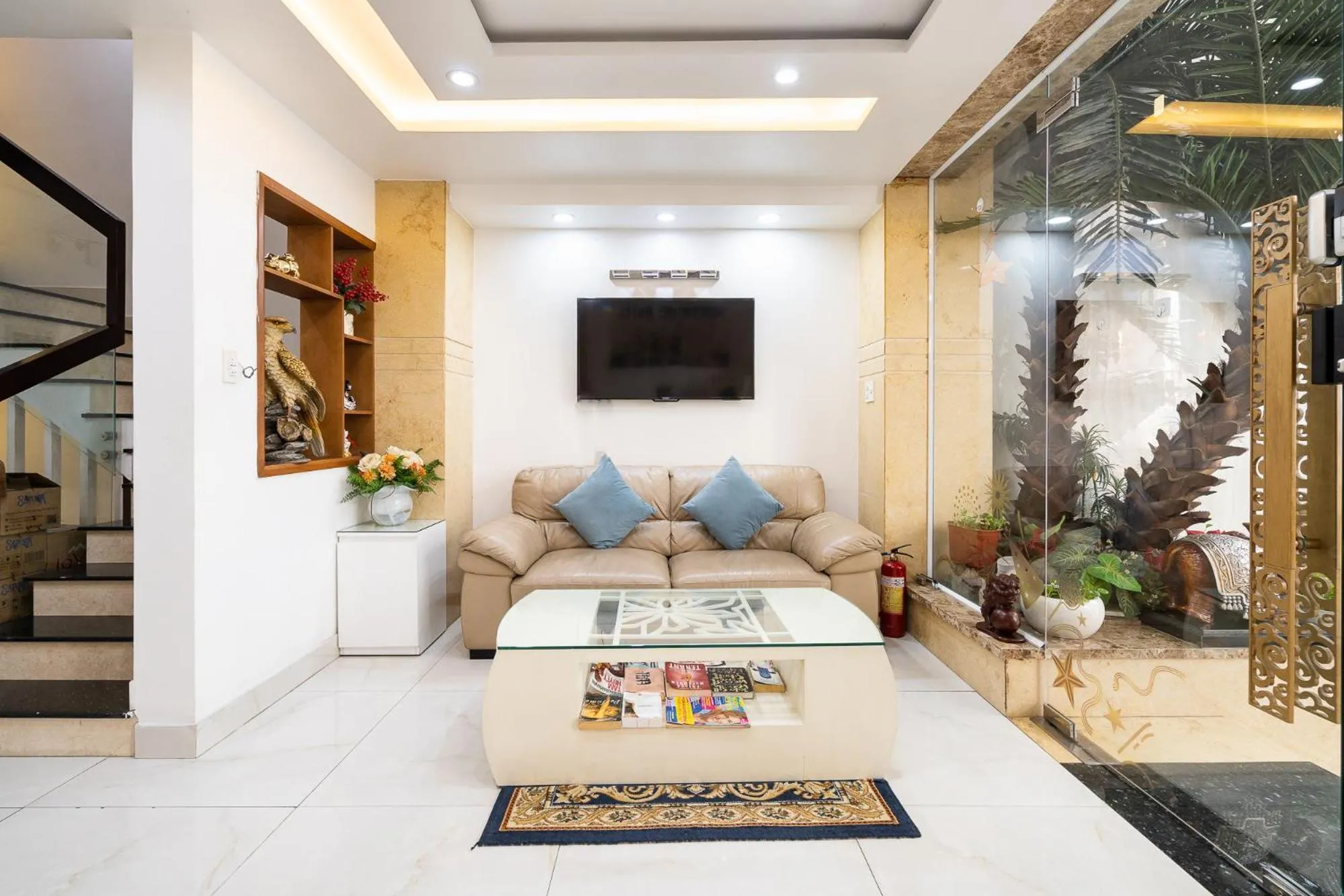 Seating area in Adventure Hotel