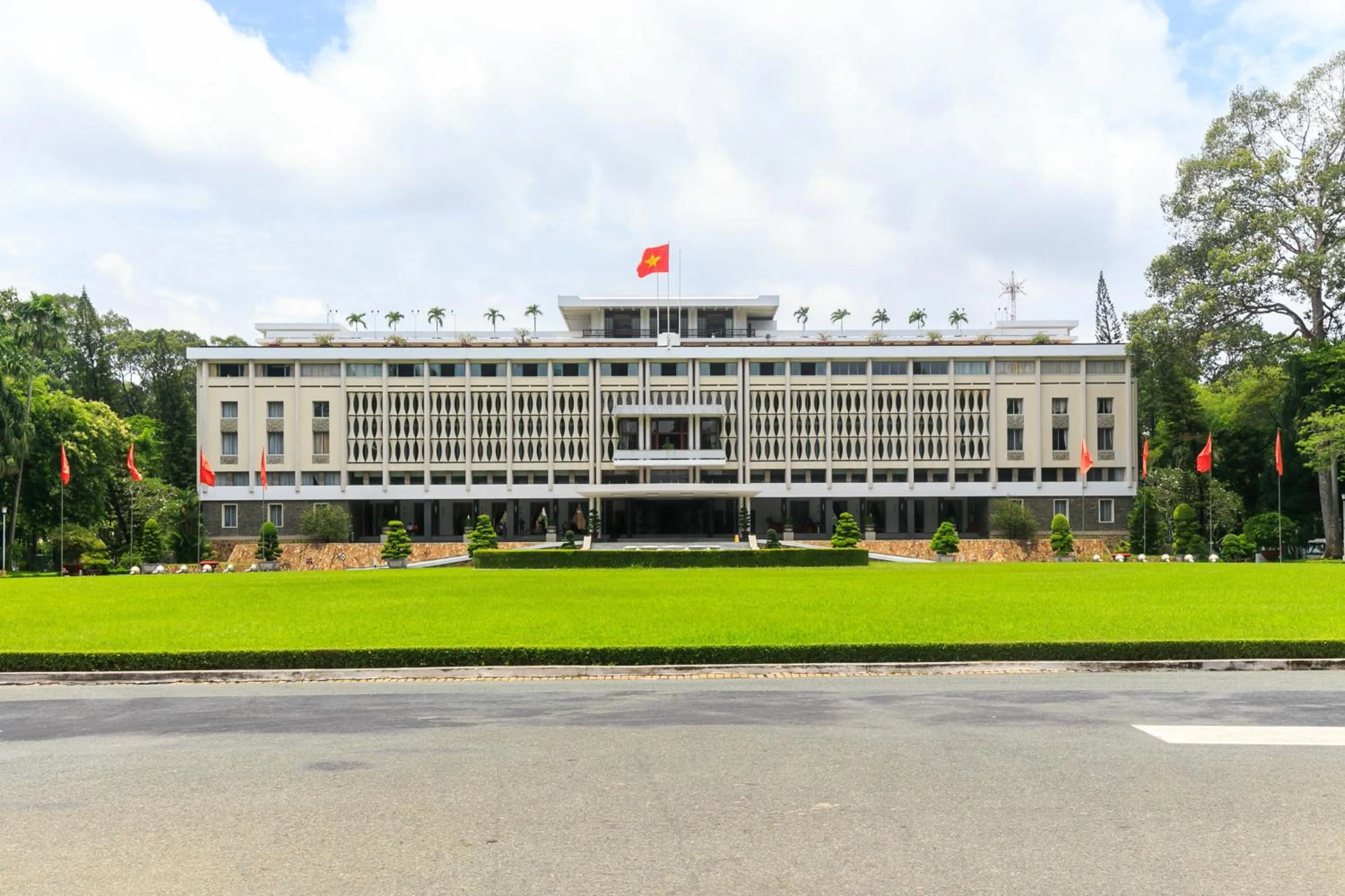 Garden view in Adventure Hotel