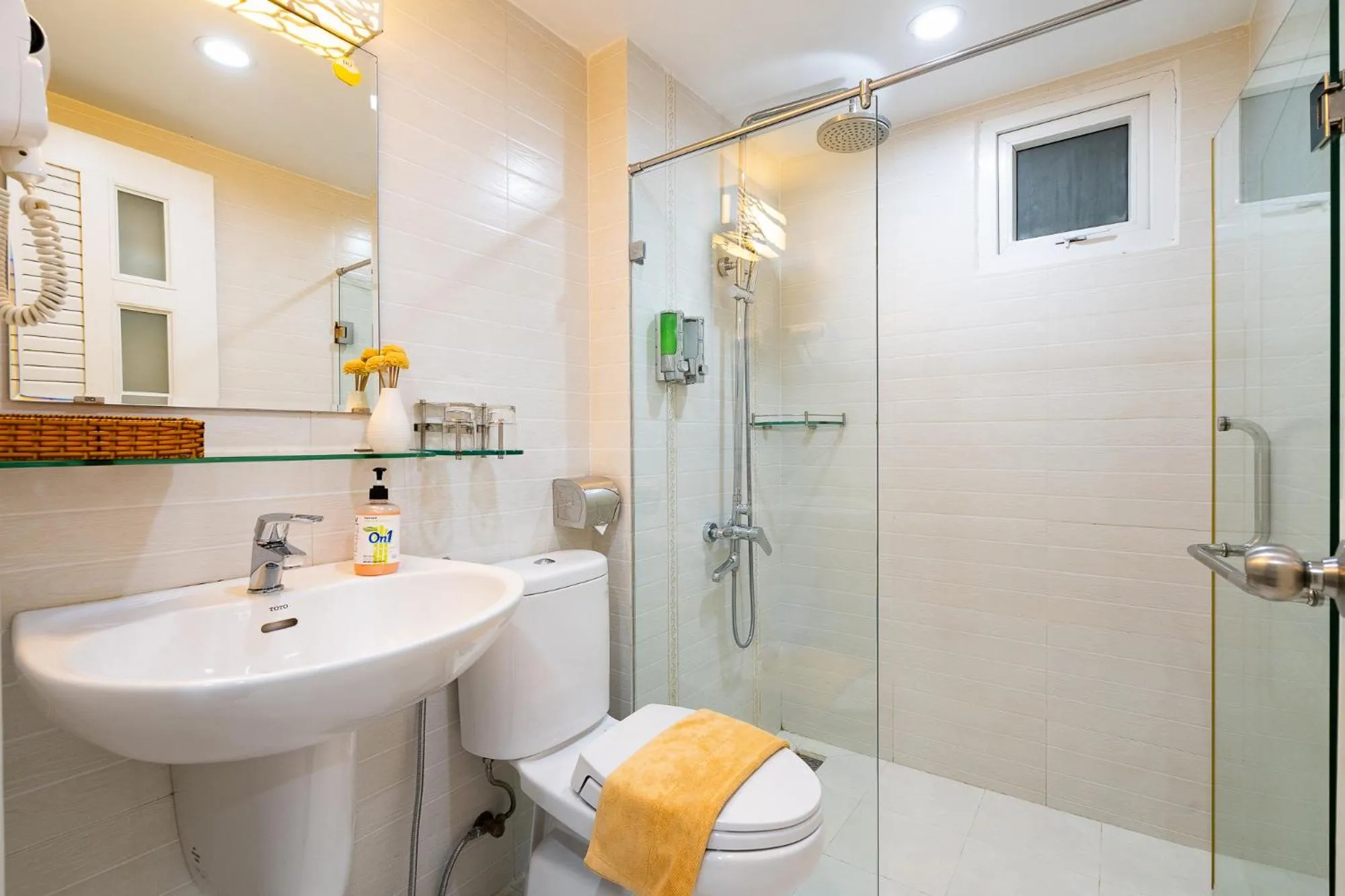 Bathroom in Adventure Hotel