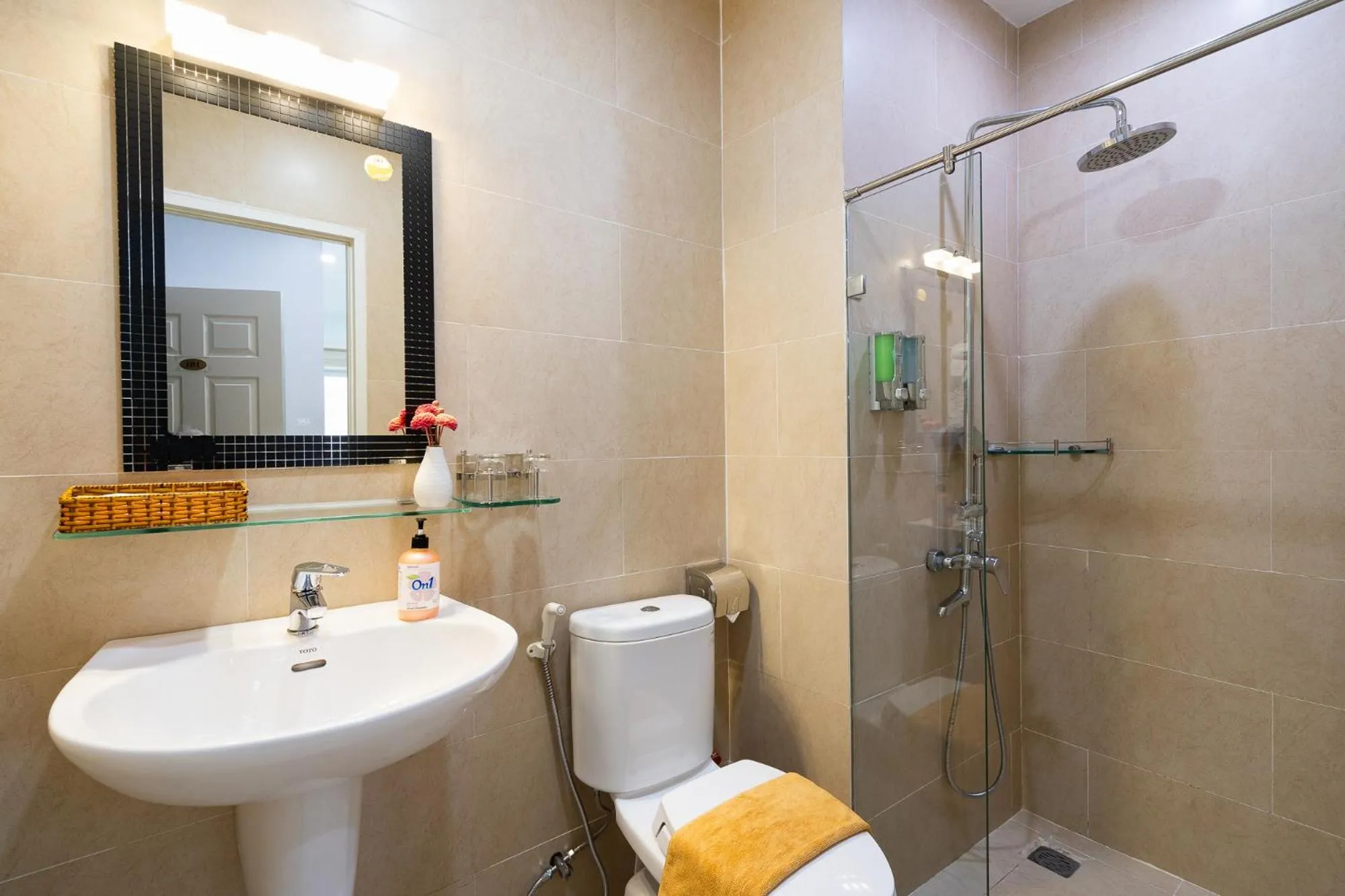 Bathroom in Adventure Hotel