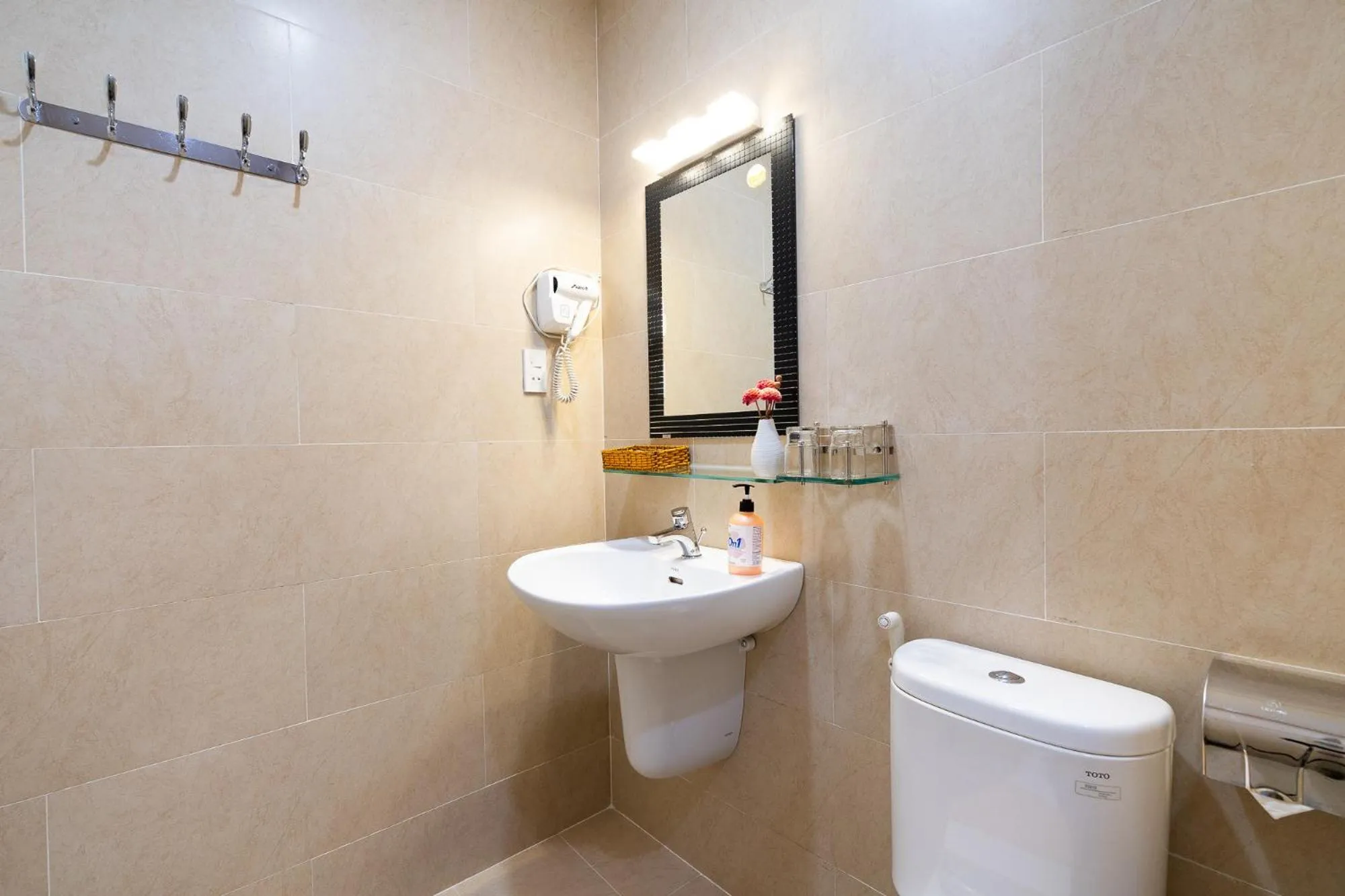 Bathroom in Adventure Hotel