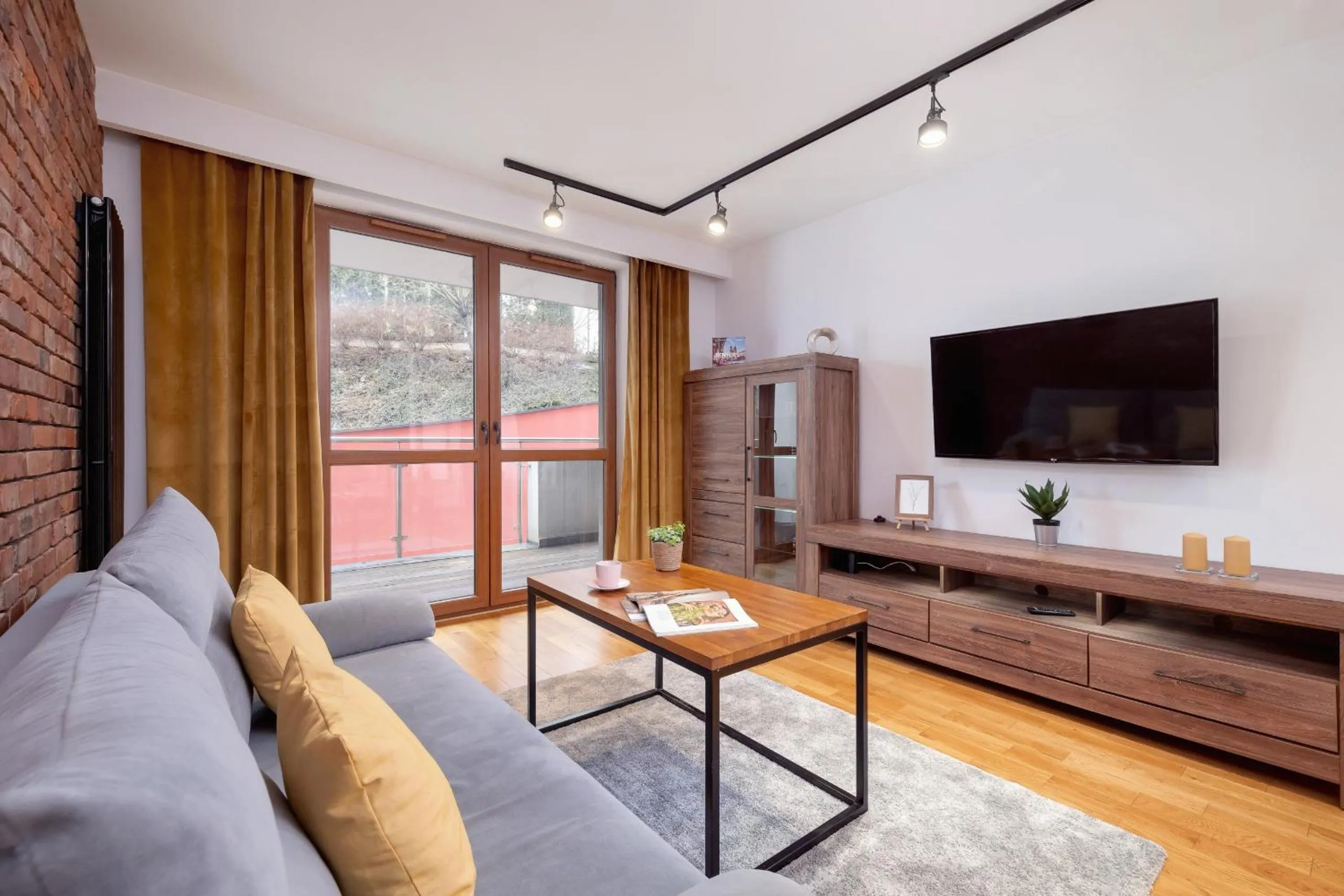 Industrial Apartment Fredry with Parking by Noclegi Renters