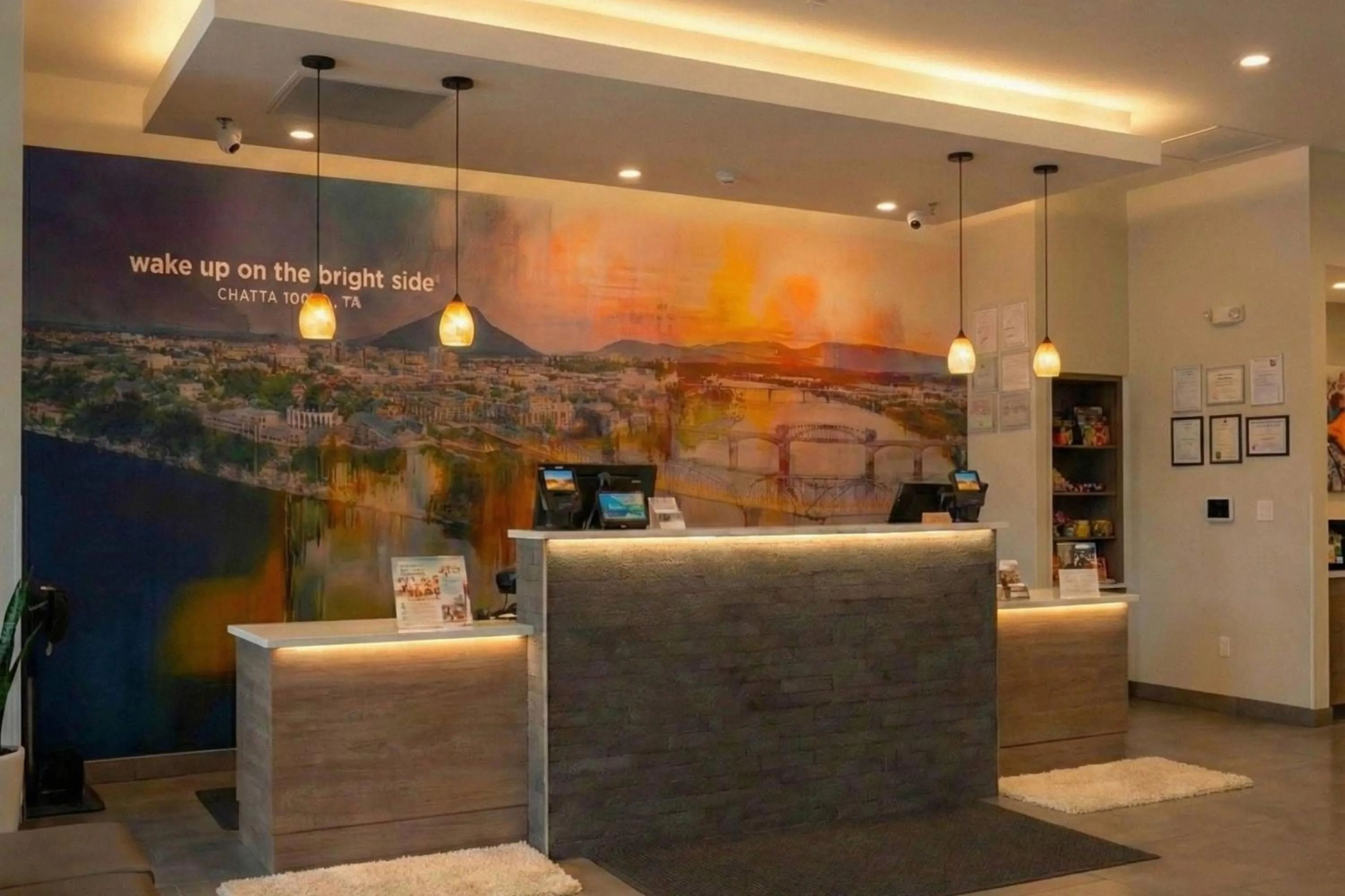 Lobby or reception in La Quinta Inn & Suites by Wyndham Chattanooga Downtown/South