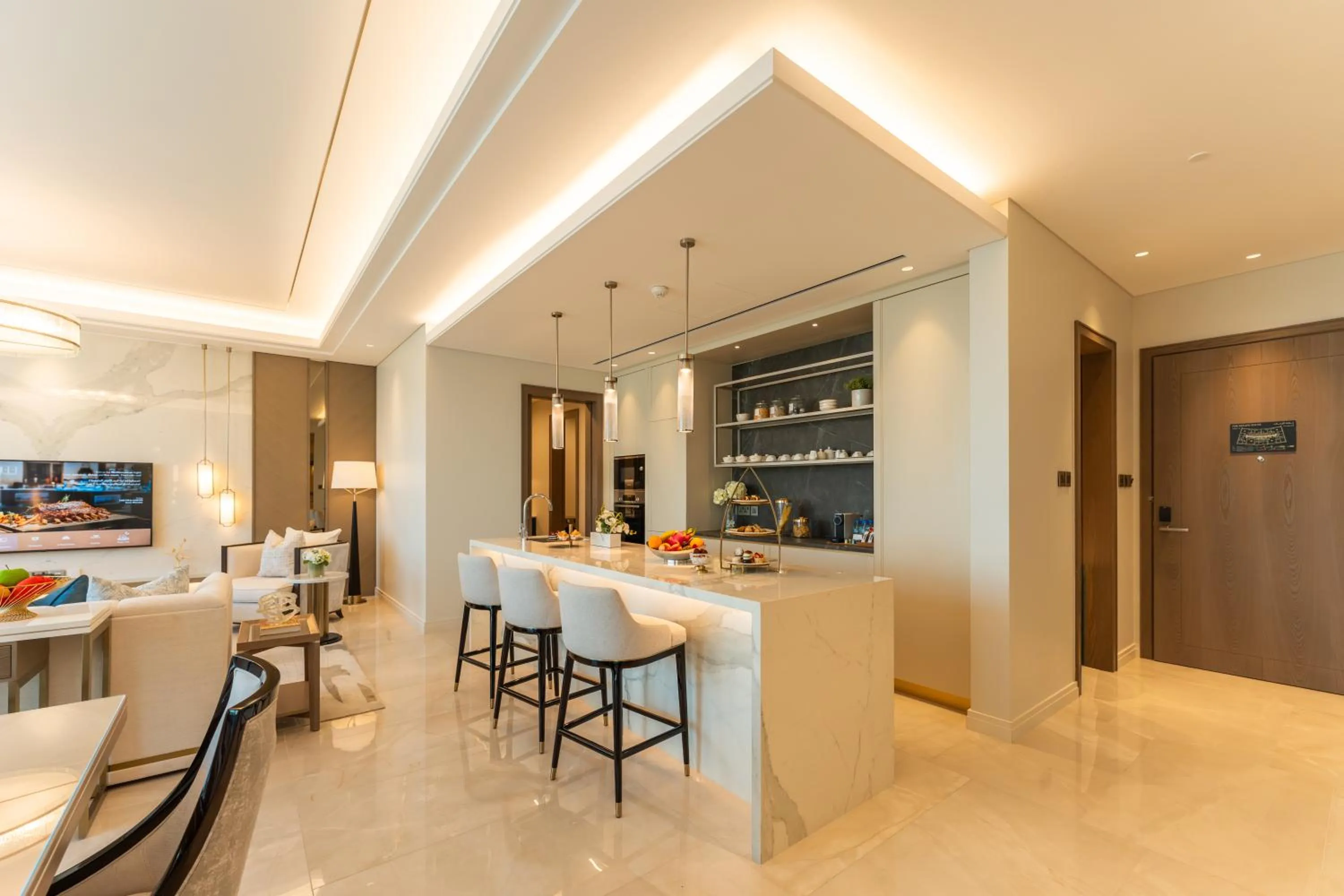 Kitchen or kitchenette in Onyx Rotana