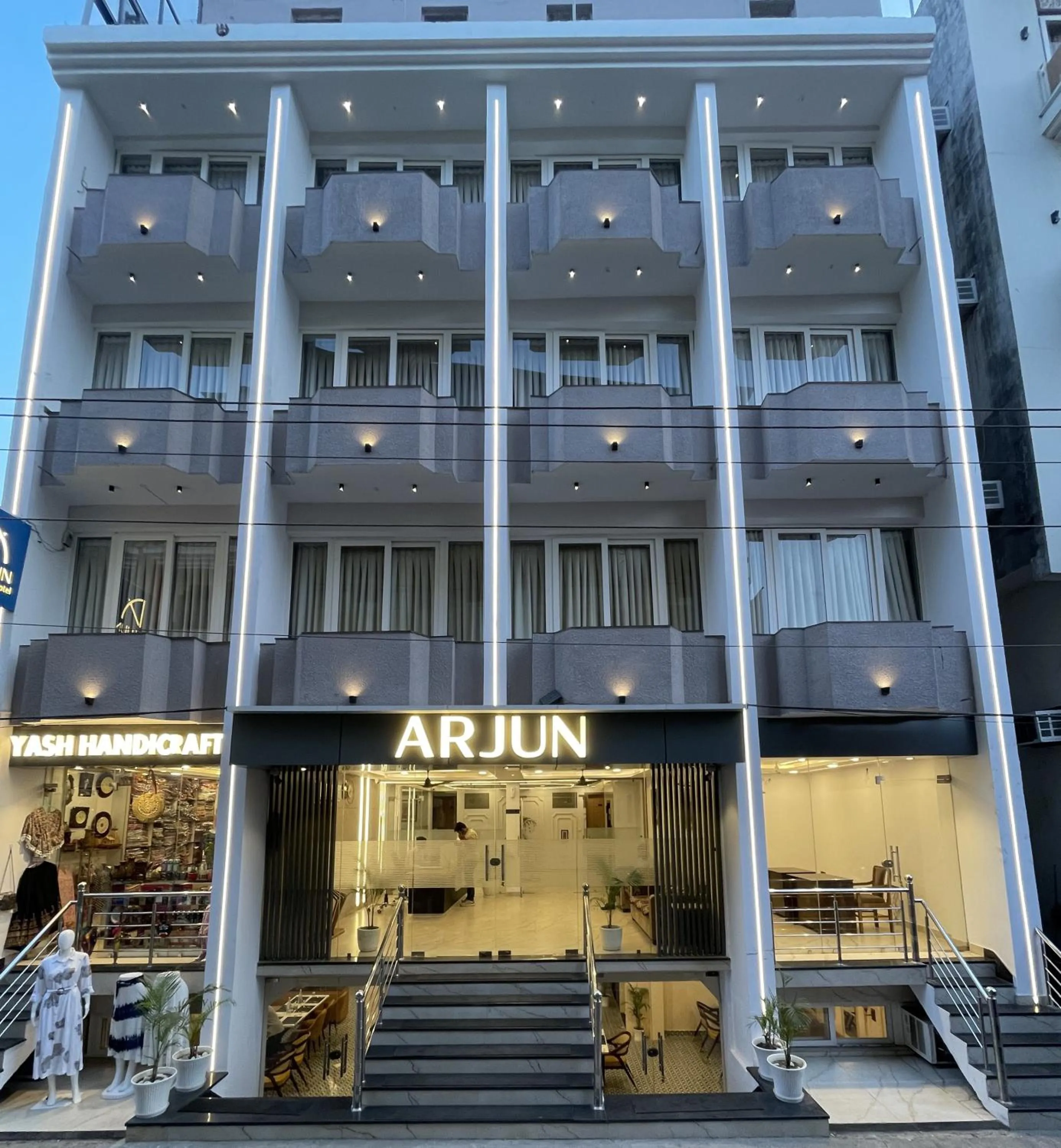 Property building in Arjun - A boutique hotel