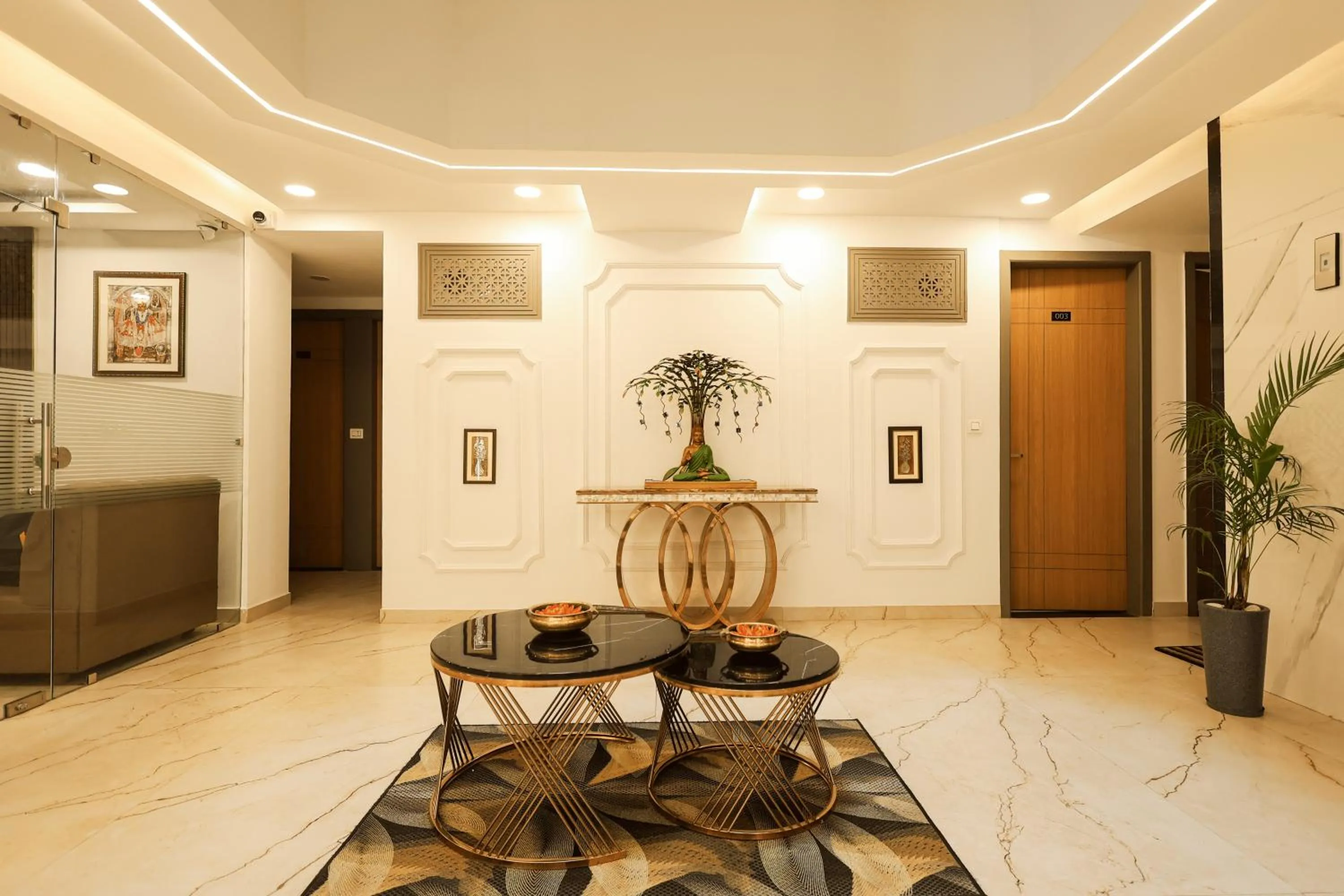 Lobby or reception in Arjun - A boutique hotel