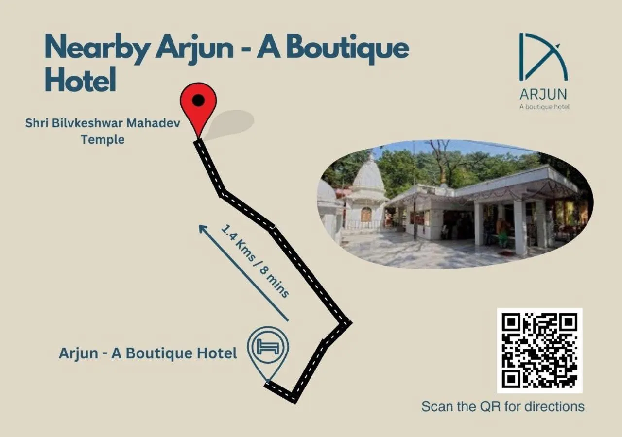 Nearby landmark in Arjun - A boutique hotel