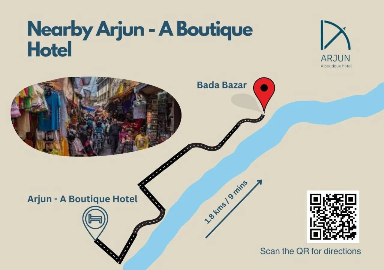 Nearby landmark in Arjun - A boutique hotel
