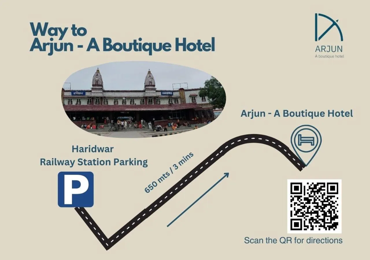 Location in Arjun - A boutique hotel