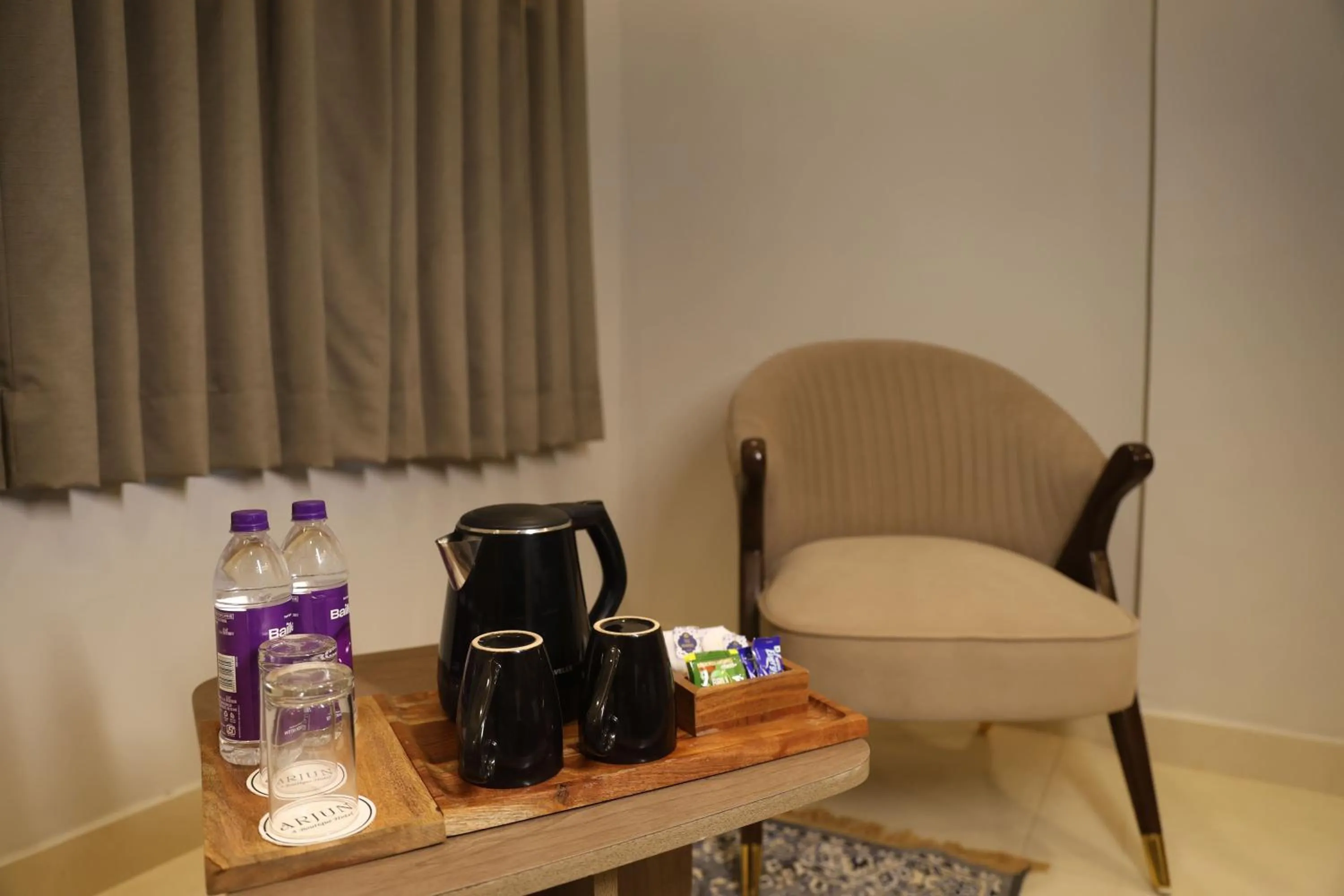 Coffee/tea facilities in Arjun - A boutique hotel