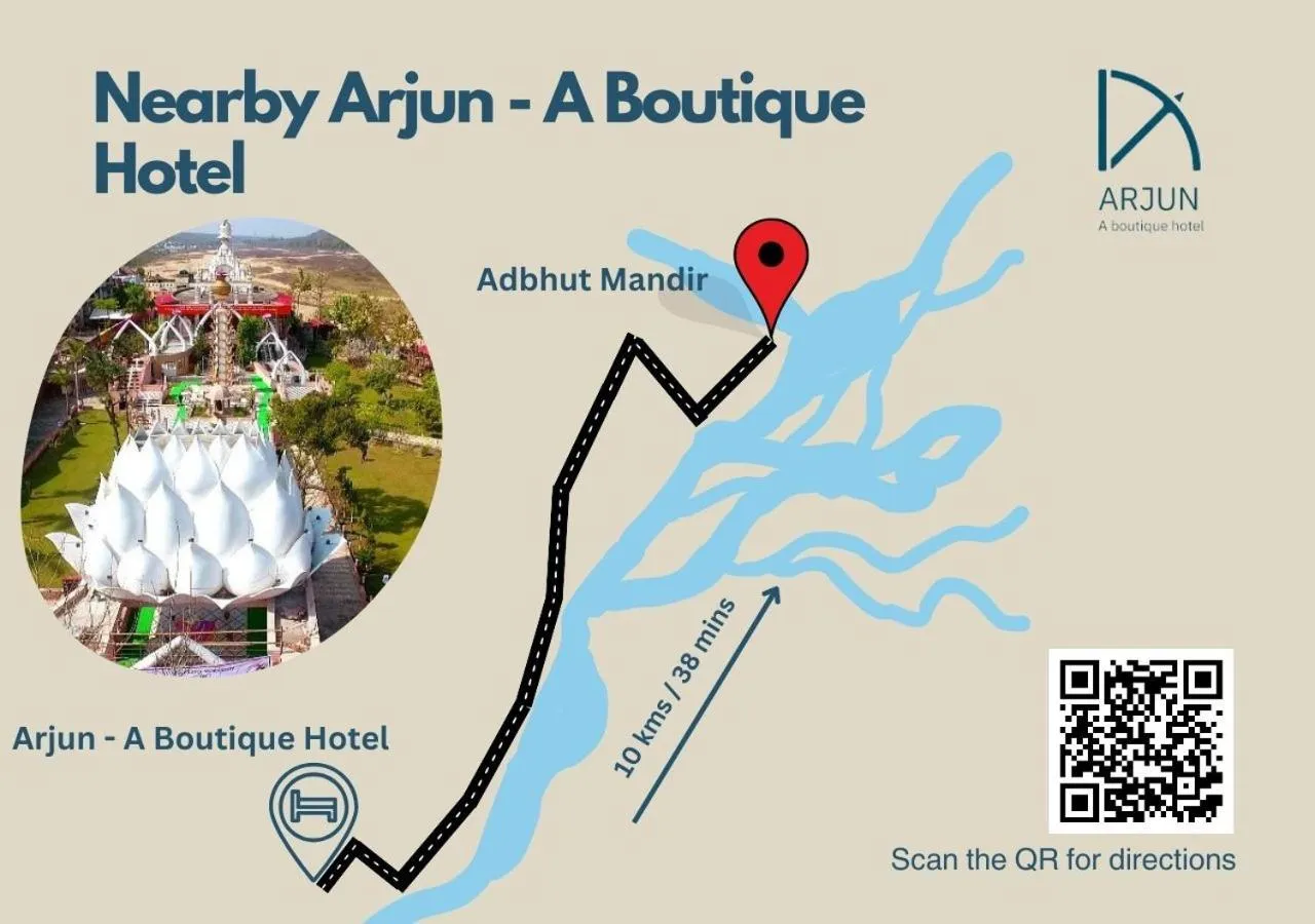 Nearby landmark in Arjun - A boutique hotel