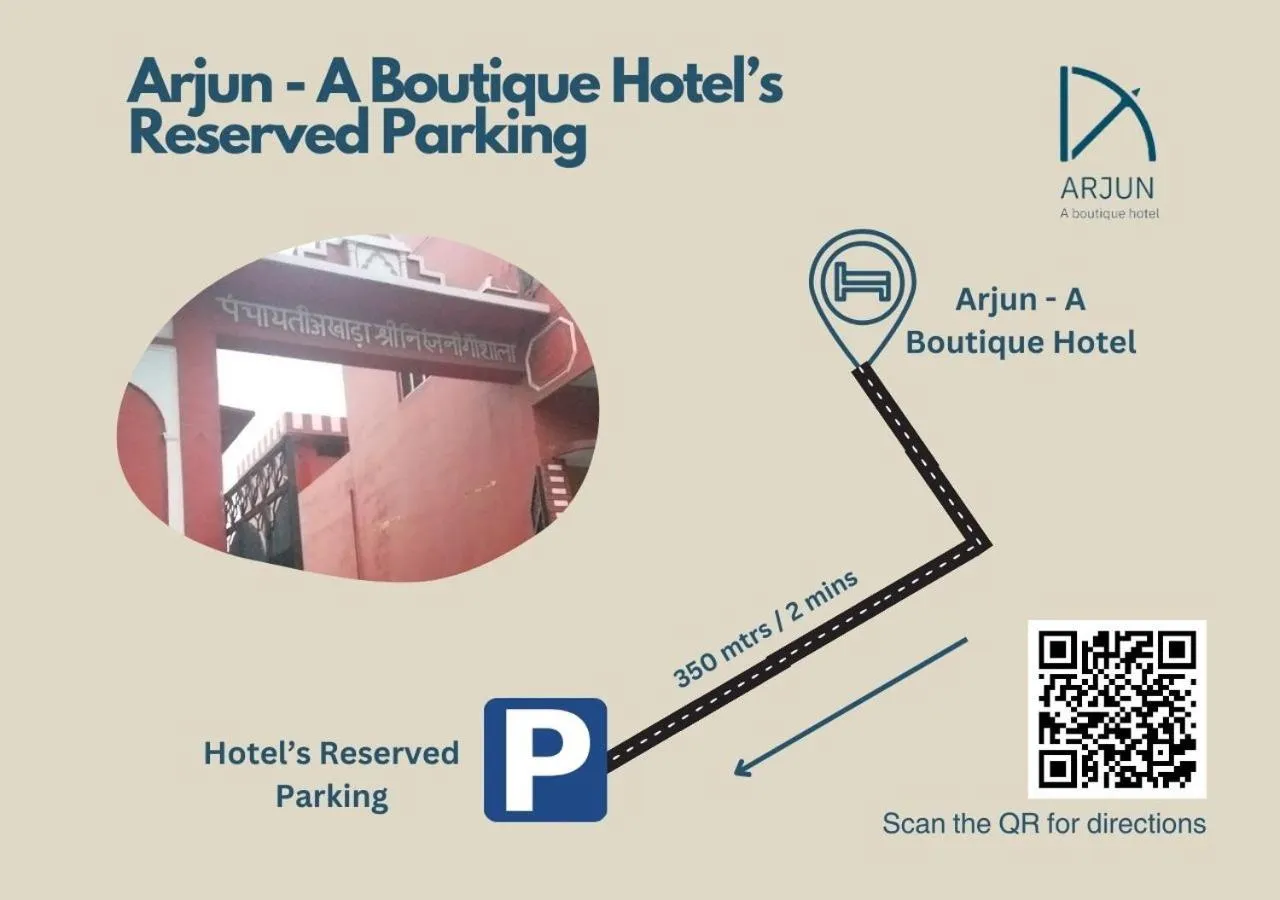 Parking in Arjun - A boutique hotel