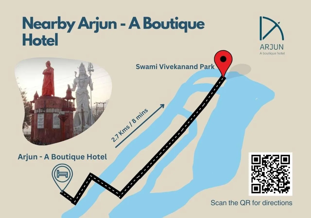 Nearby landmark in Arjun - A boutique hotel