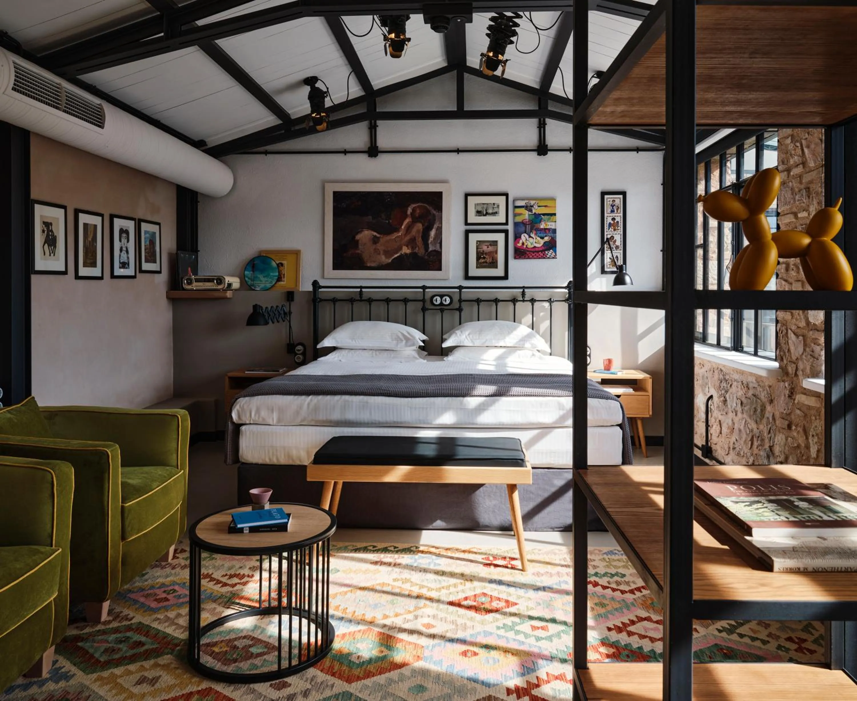 Bed in Not Boutique Hotel