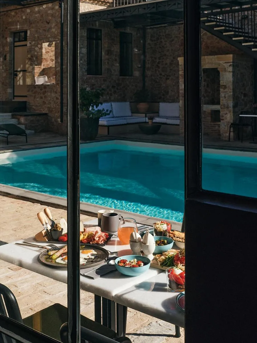 Patio in Not Boutique Hotel