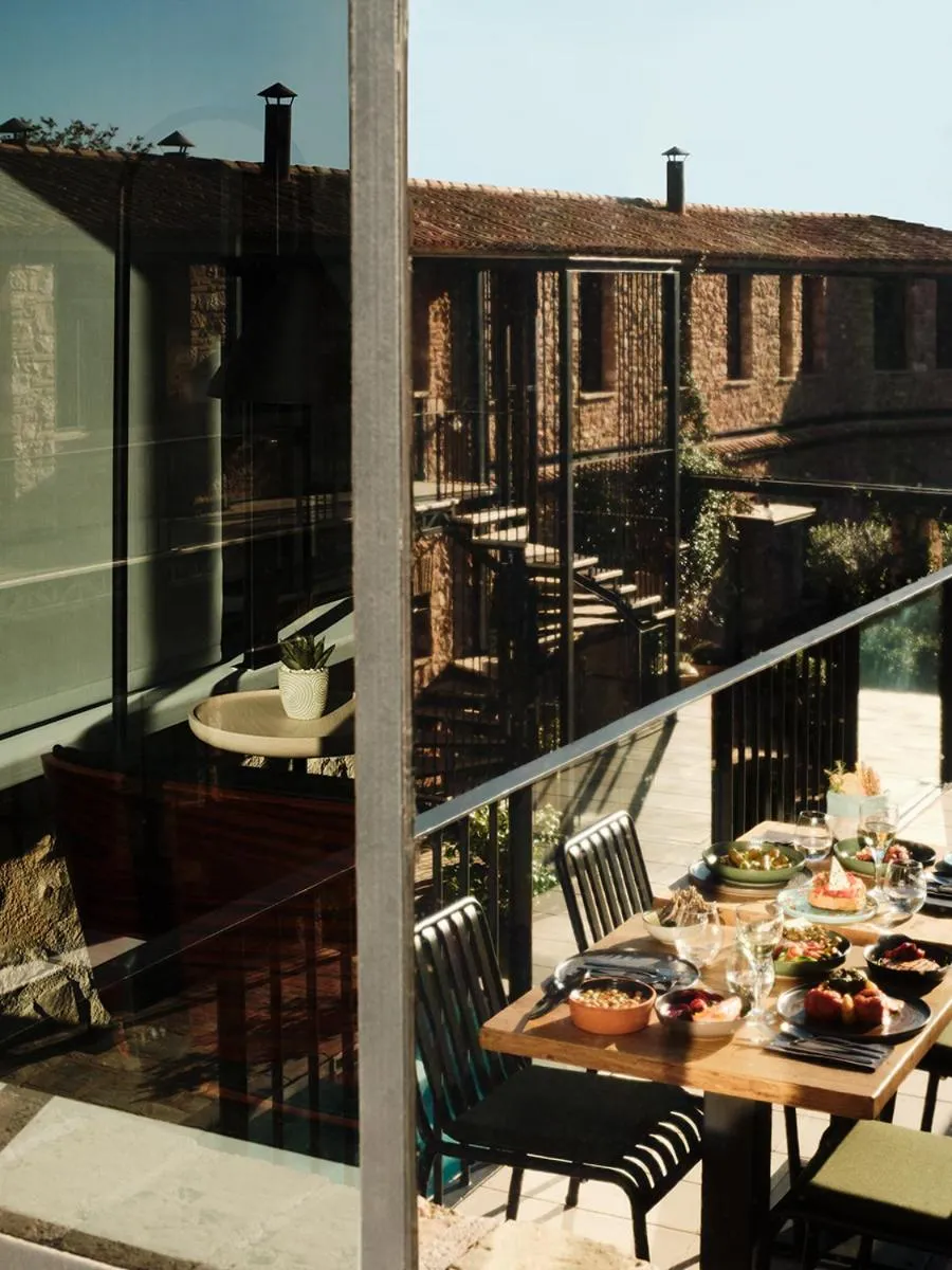 Patio in Not Boutique Hotel