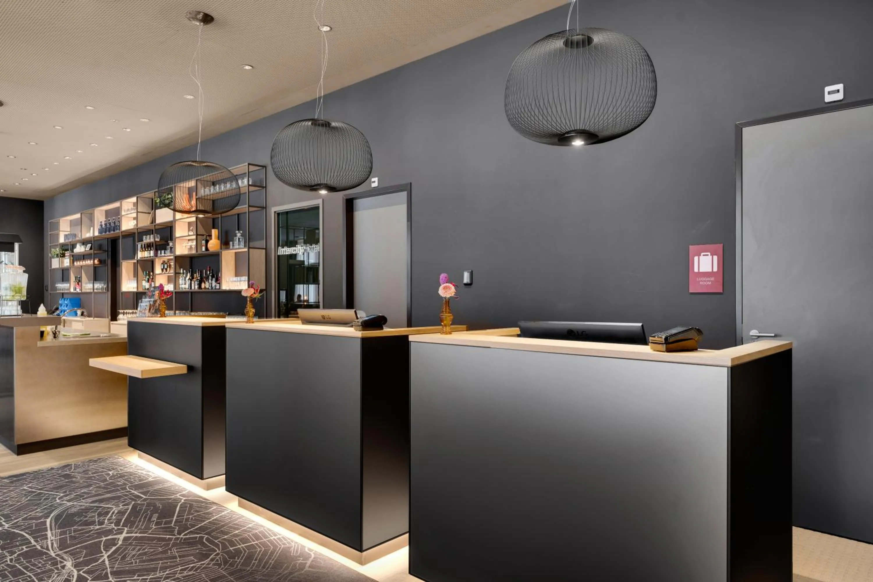 Lobby or reception in IntercityHotel Leiden