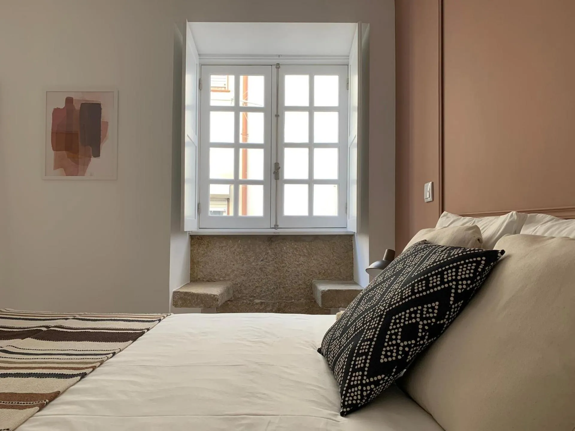 Bed in Casa do Museu