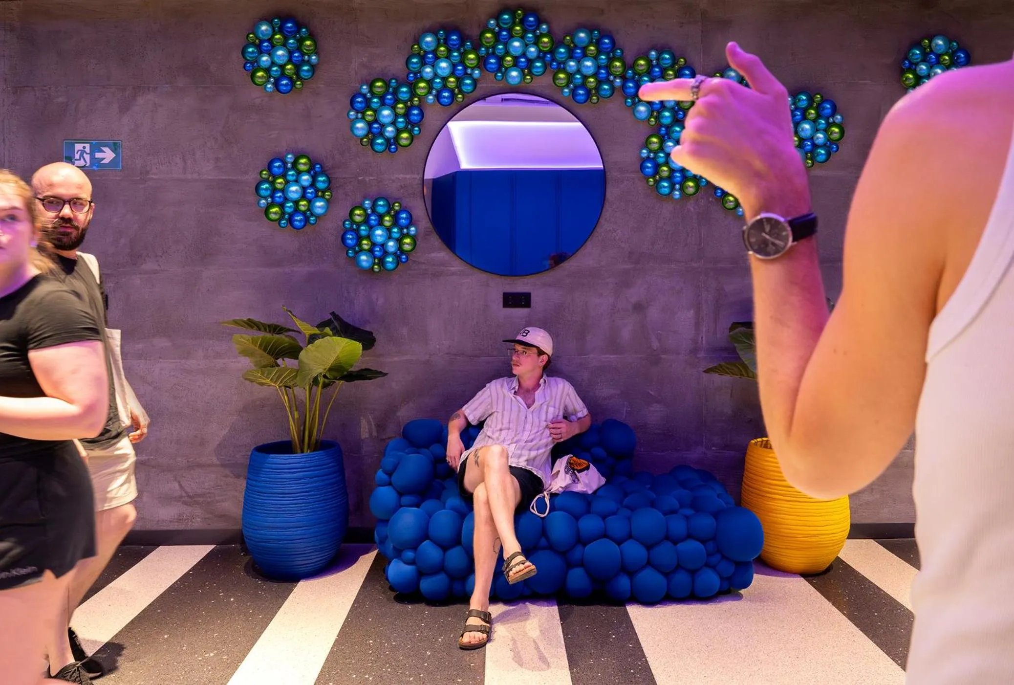 People in AMISTAT City Hostel Barcelona