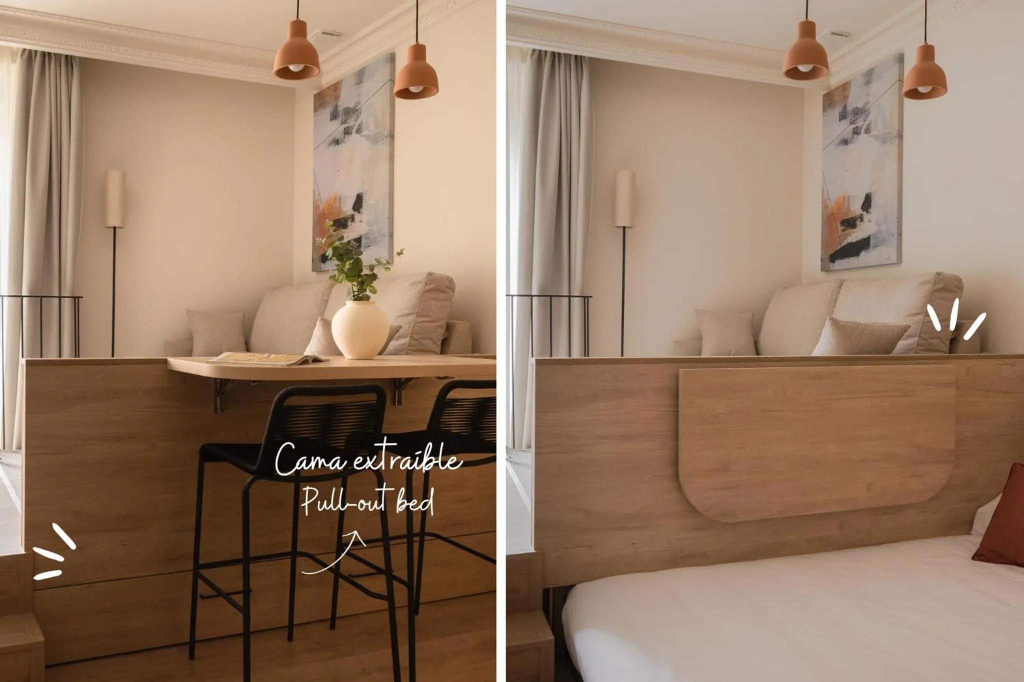 Bed in Líbere Bilbao Ledesma