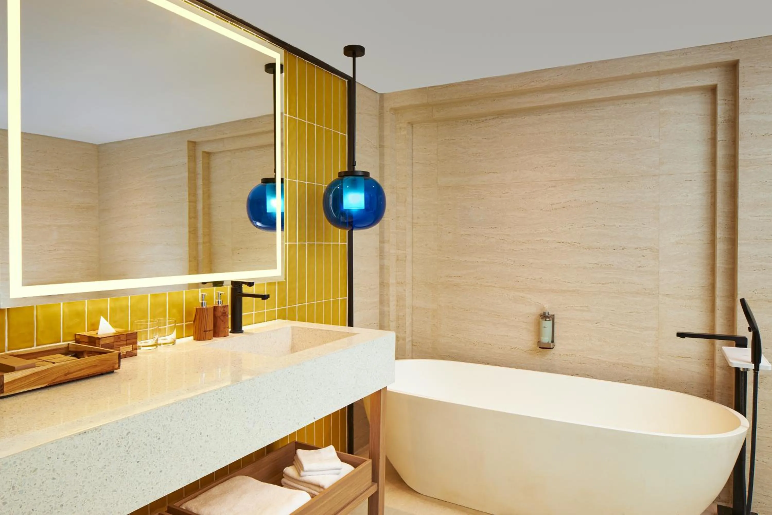 Bathroom in voco Bali Seminyak by IHG