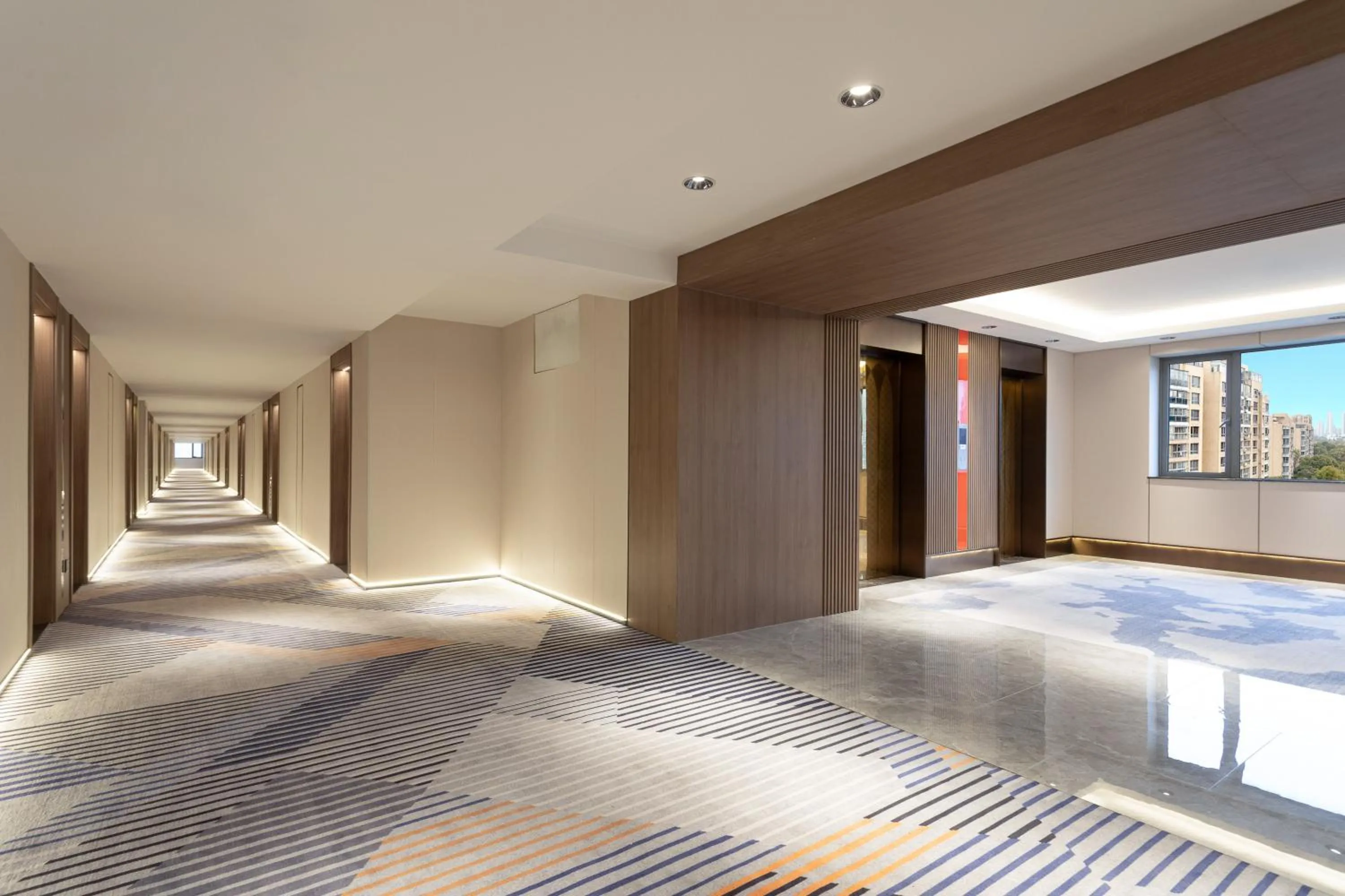 elevator in Holiday Inn Express Shanghai Gumei by IHG