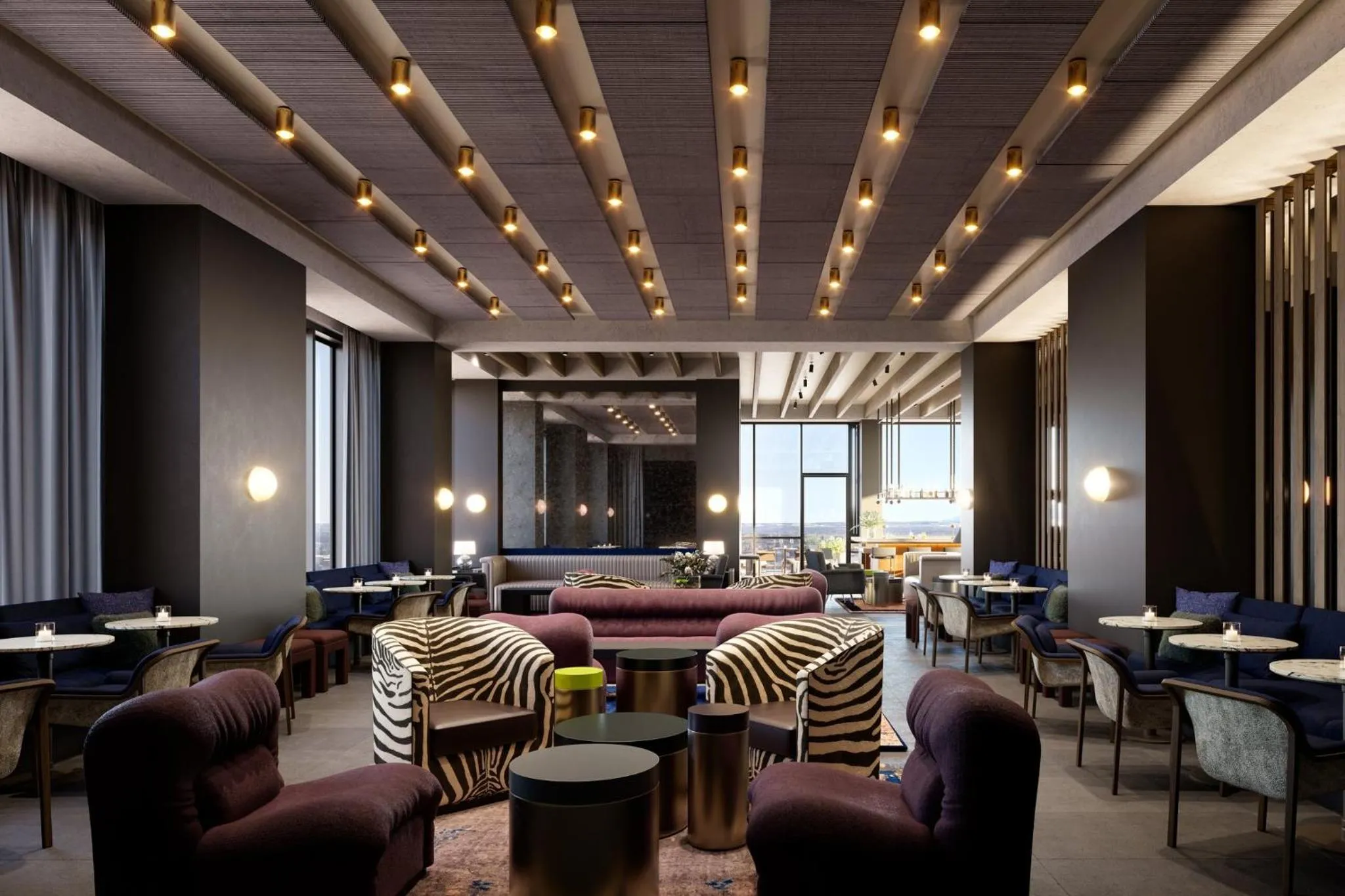 Lounge or bar in Kimpton Claret Hotel by IHG