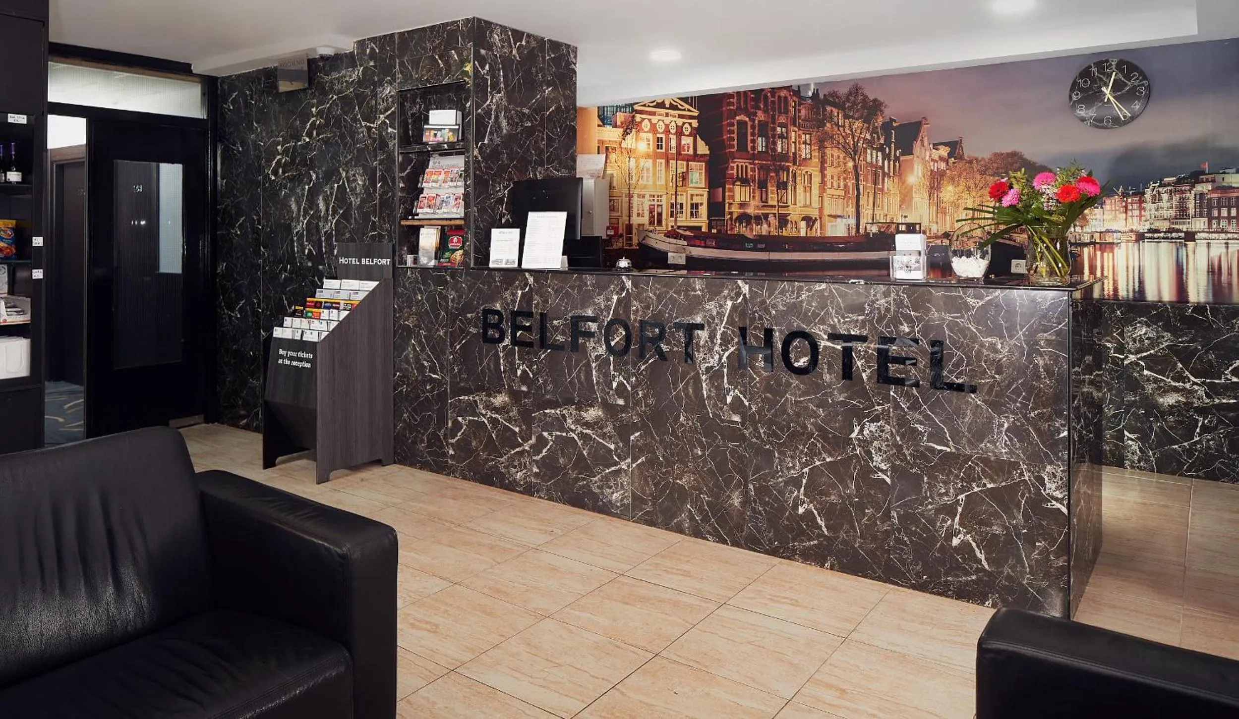 Lobby or reception in Belfort Hotel
