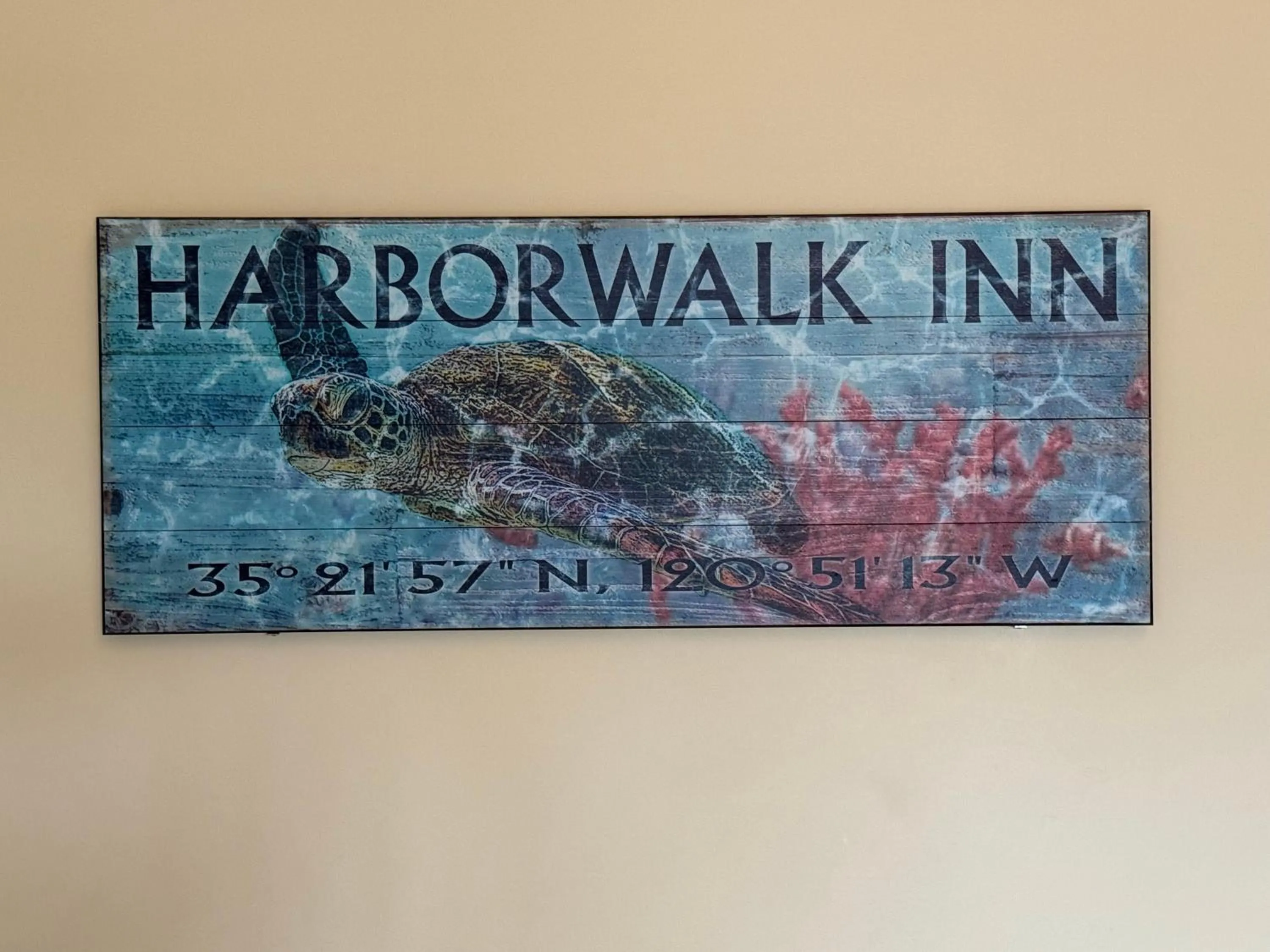 Decorative detail in HarborWalk Inn