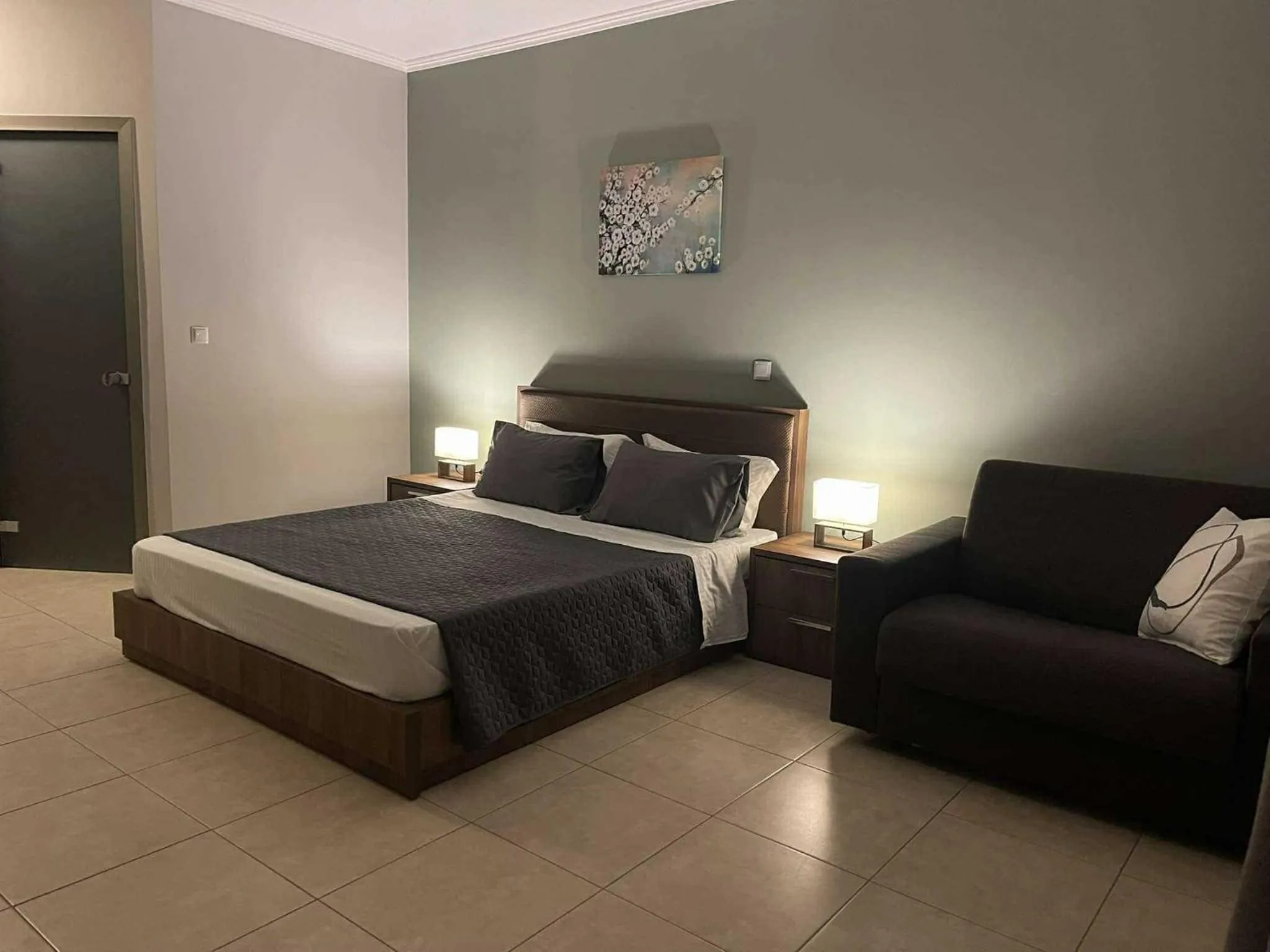 Bed in Centrum Rooms