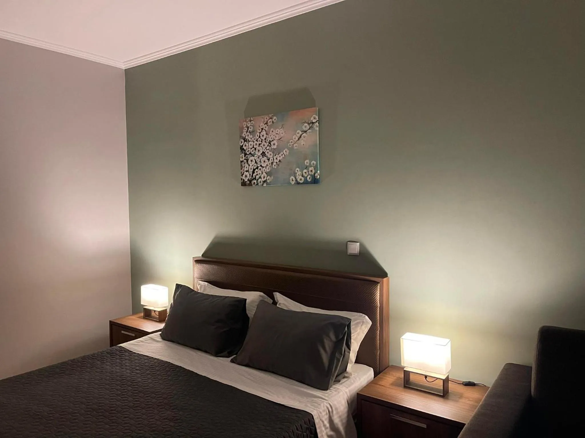 Bed in Centrum Rooms