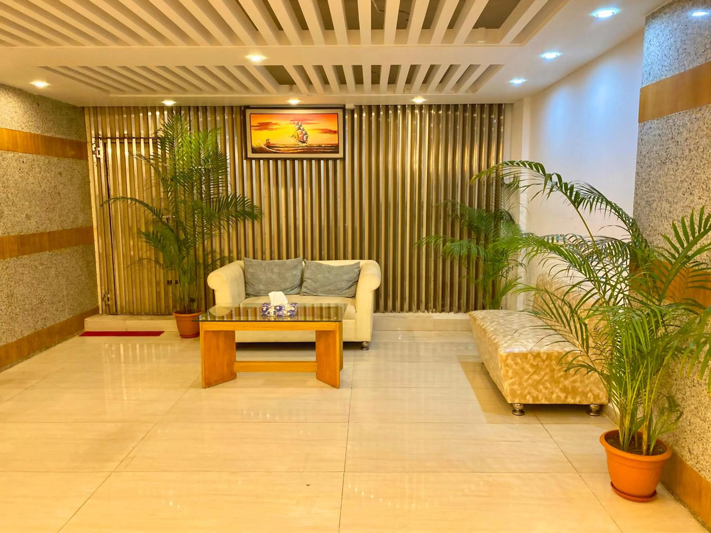 Seating area in Hotel Park Hyatt