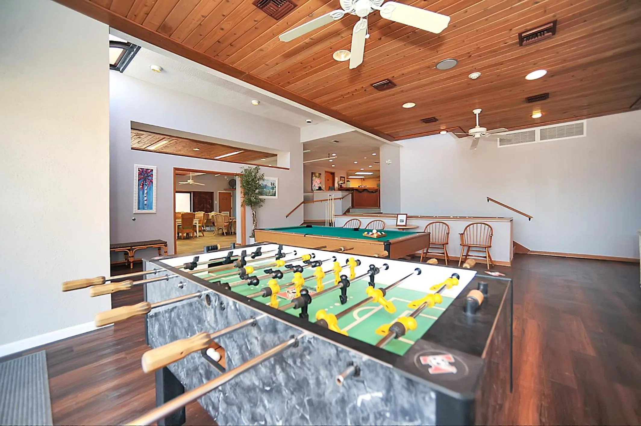 Game Room in Oceanique Resort