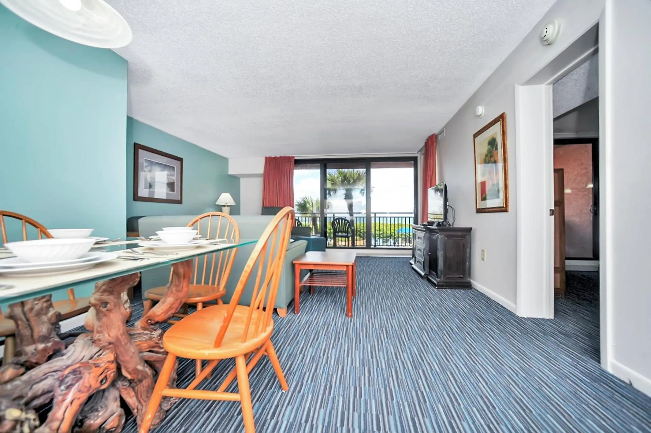 Living room in Oceanique Resort