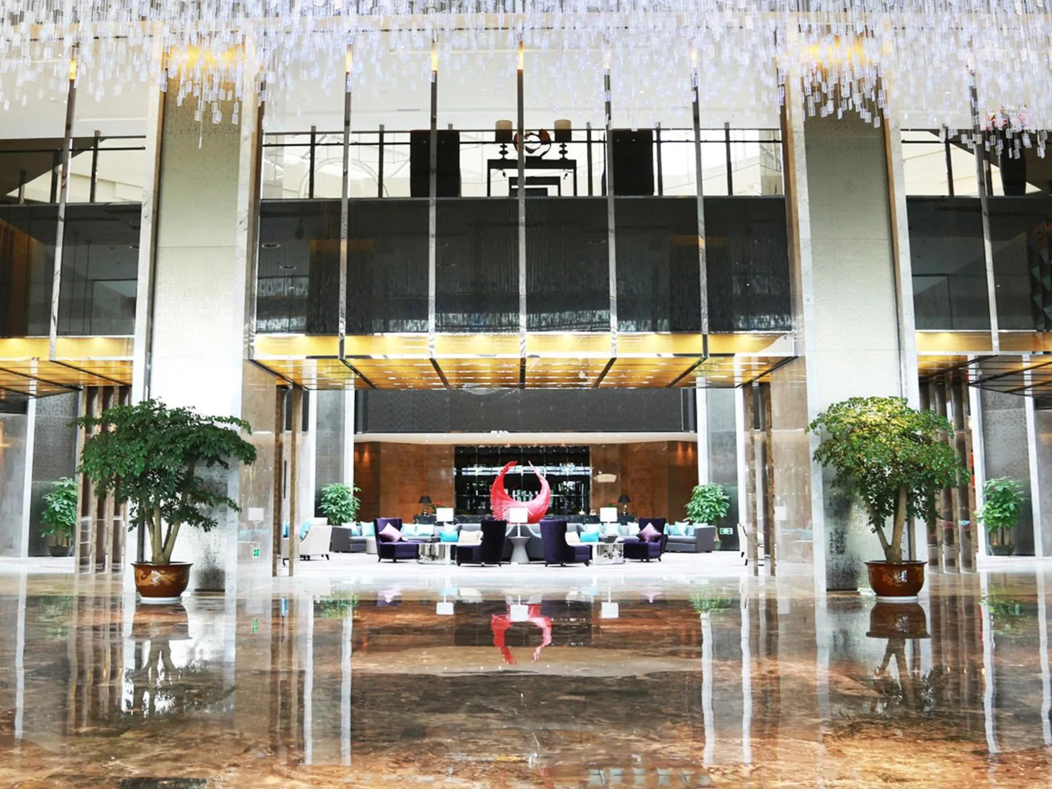 Lobby or reception in Ramada Plaza Liuzhou Liudong